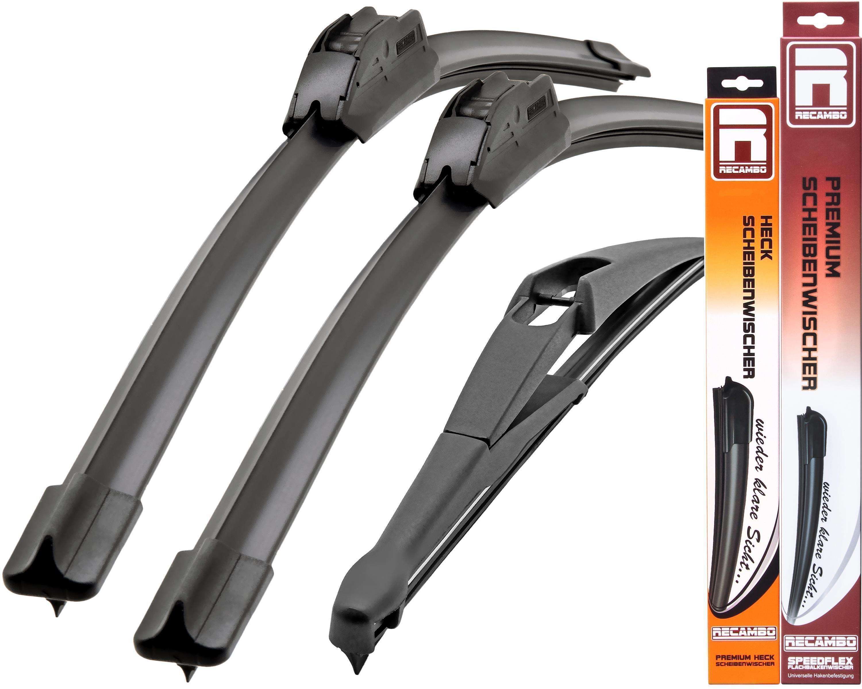 RECAMBO Scheibenwischblätter Scheibenwischer für NISSAN QASHQAI, J11, ab 2014