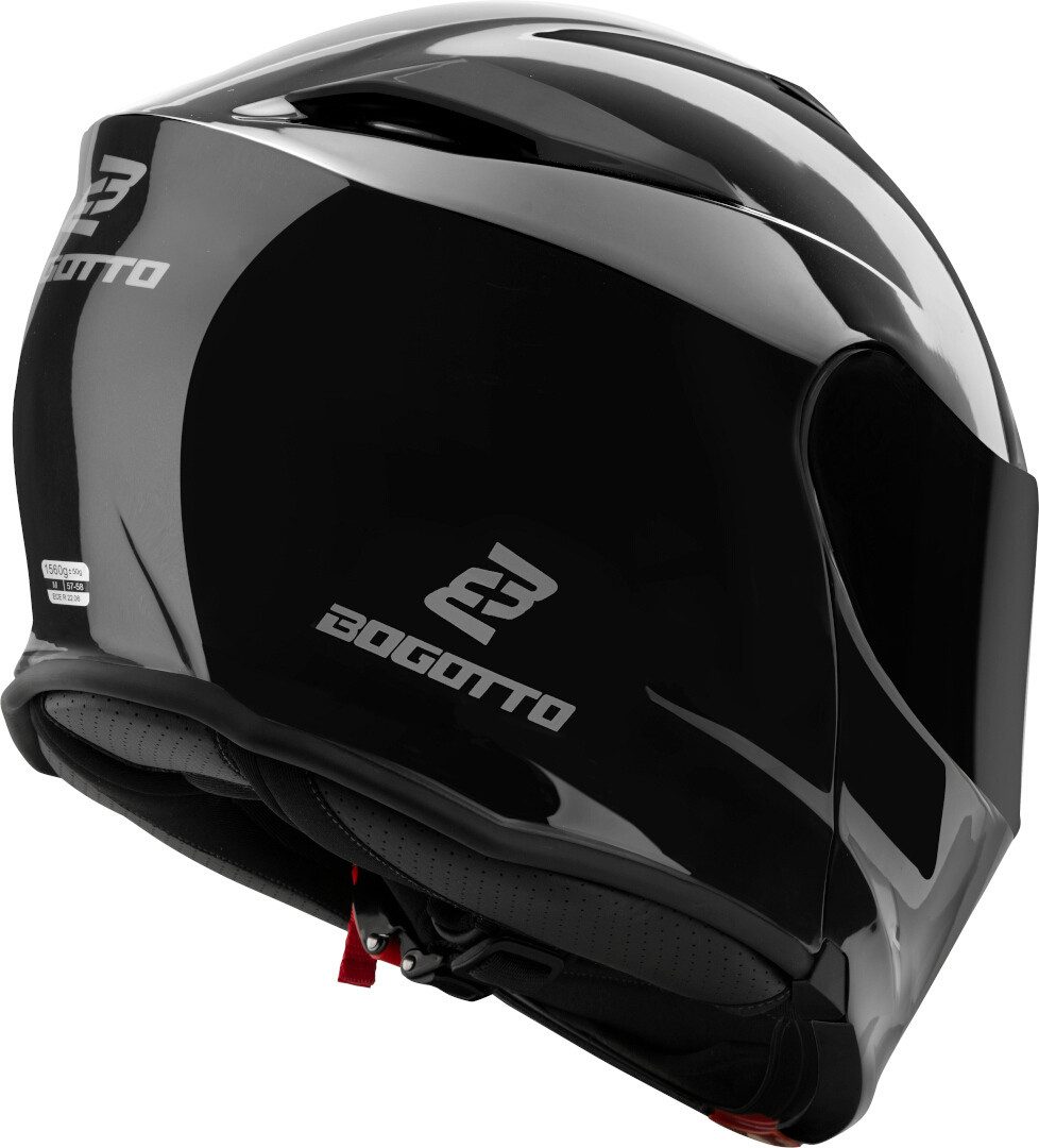 Bogotto Motorradhelm H271 BT Bluetooth Klapphelm, integriertes Kommunikationssystem,geeignet für Brillenträger,vorb