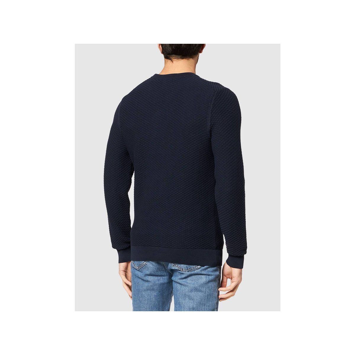 fit Gant V-Ausschnitt-Pullover regular (1-tlg) blau