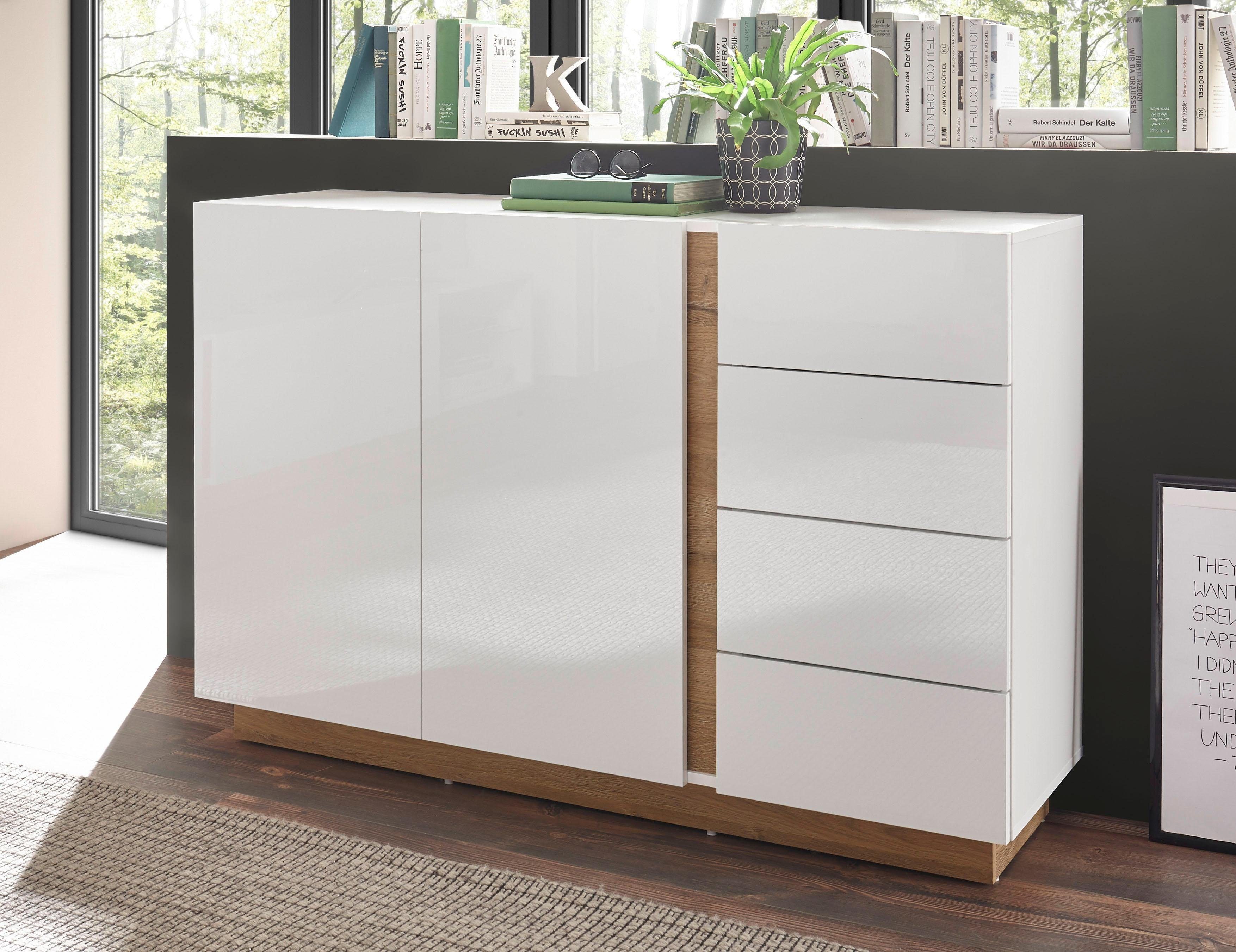 Home affaire Sideboard CLAiR Sideboard 53, Breite 138 cm