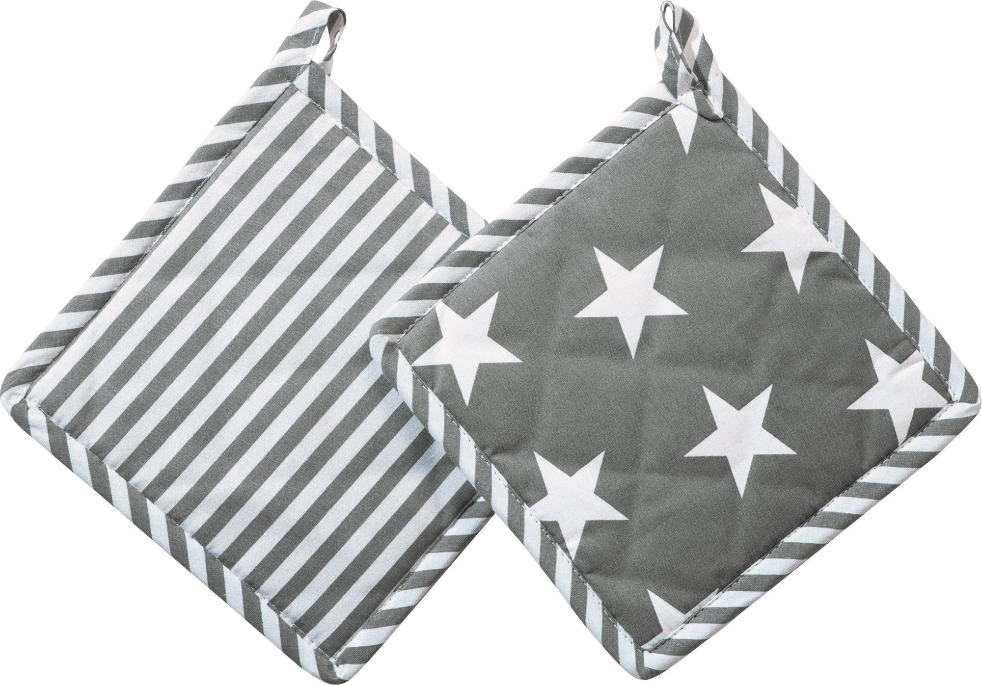 REDBEST Kochschürze Topflappen 2er-Pack, Streifen