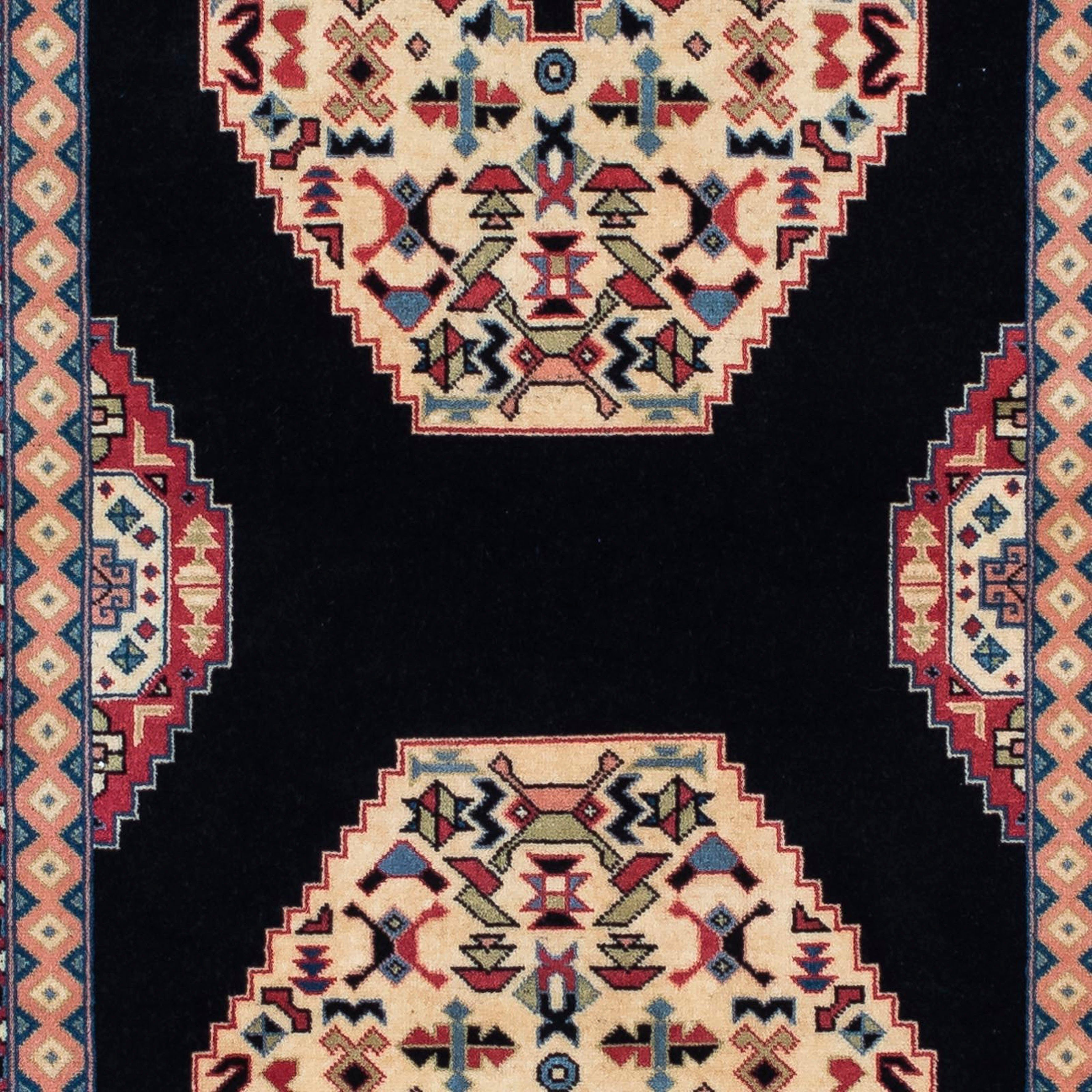 Orientteppich Perser - 7 Einzelstück dunkelblau, Wohnzimmer, 188 mm, - Täbriz Höhe: cm x Zertifikat rechteckig, Royal - - Handgeknüpft, mit morgenland, 74