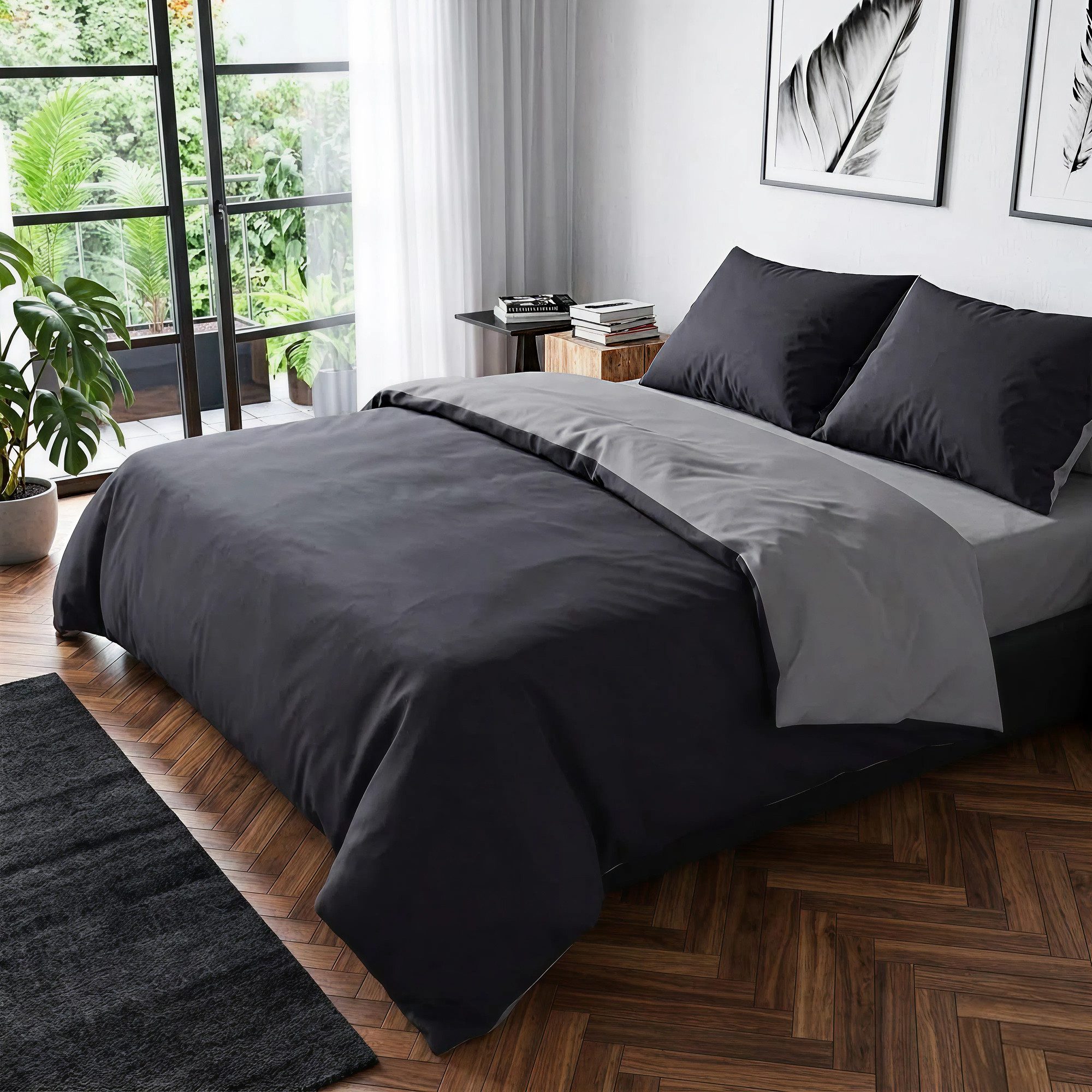 Wolkenfeld Kissenbezug Renforcé Kissenbezug Baumwolle - Natürlich weiches Schlafgefühl, (1 Stück), Größe 80x80, 40x80 und 70x90 cm; versteckter Reißverschluss