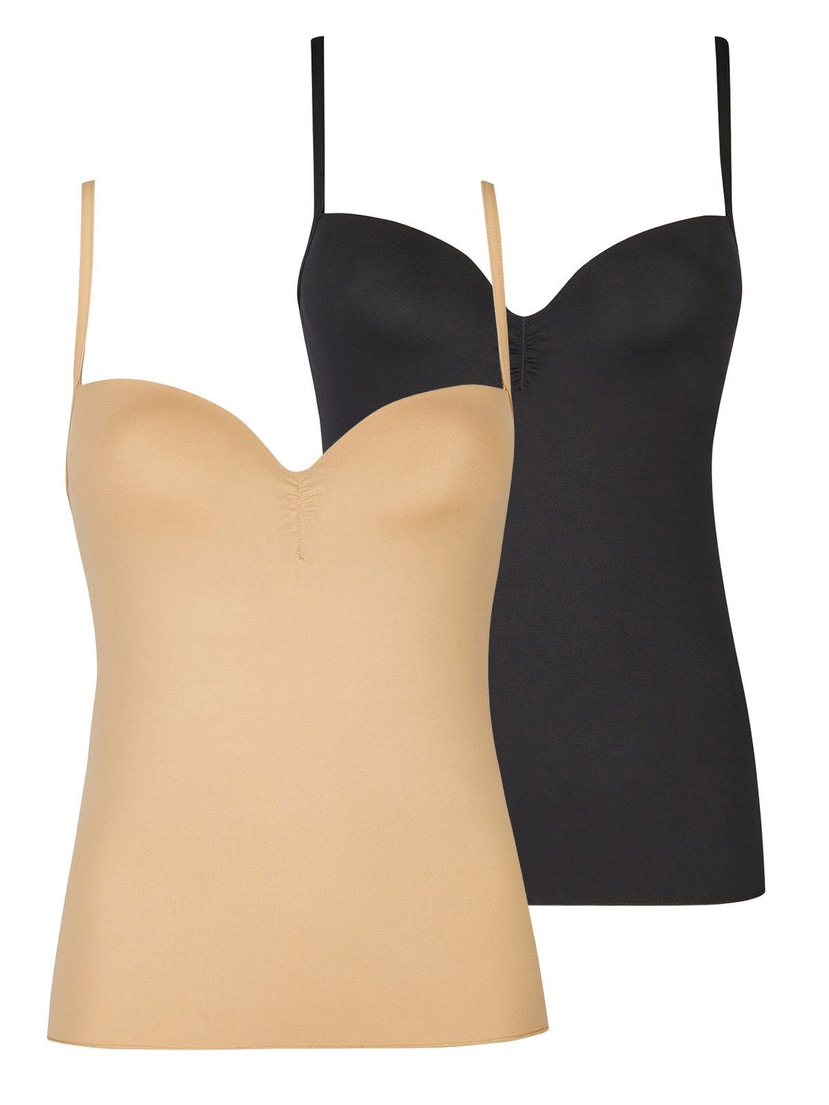 Nina Von C. BH-Hemd 2er Pack BH Hemdchen Secret (Spar-Set, 2-tlg) -