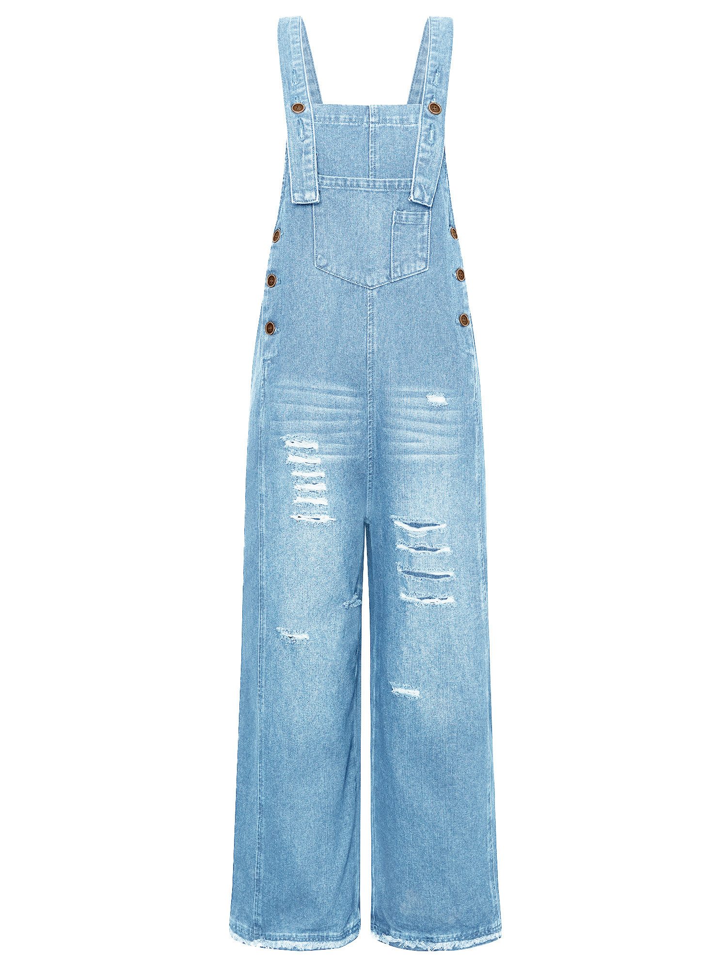 Imily Bela Jumpsuit Damen Jeans-Overall (Packung, 1-tlg., 1per-Pack) Latzho günstig online kaufen