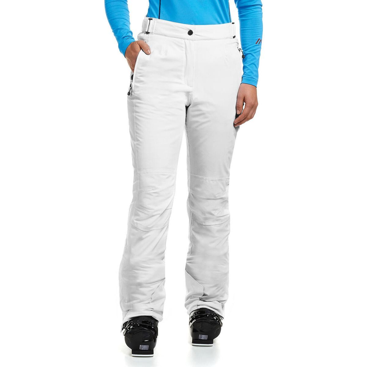Maier Sports Skihose Vroni Slim Feminine Skihose mit hoher Funktionalität: wasserdicht, atmungsaktiv