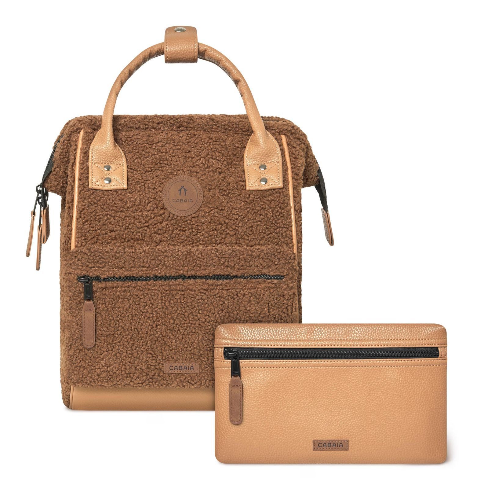 CABAIA Rucksack Fleece Backpack (Set, 3-tlg) günstig online kaufen