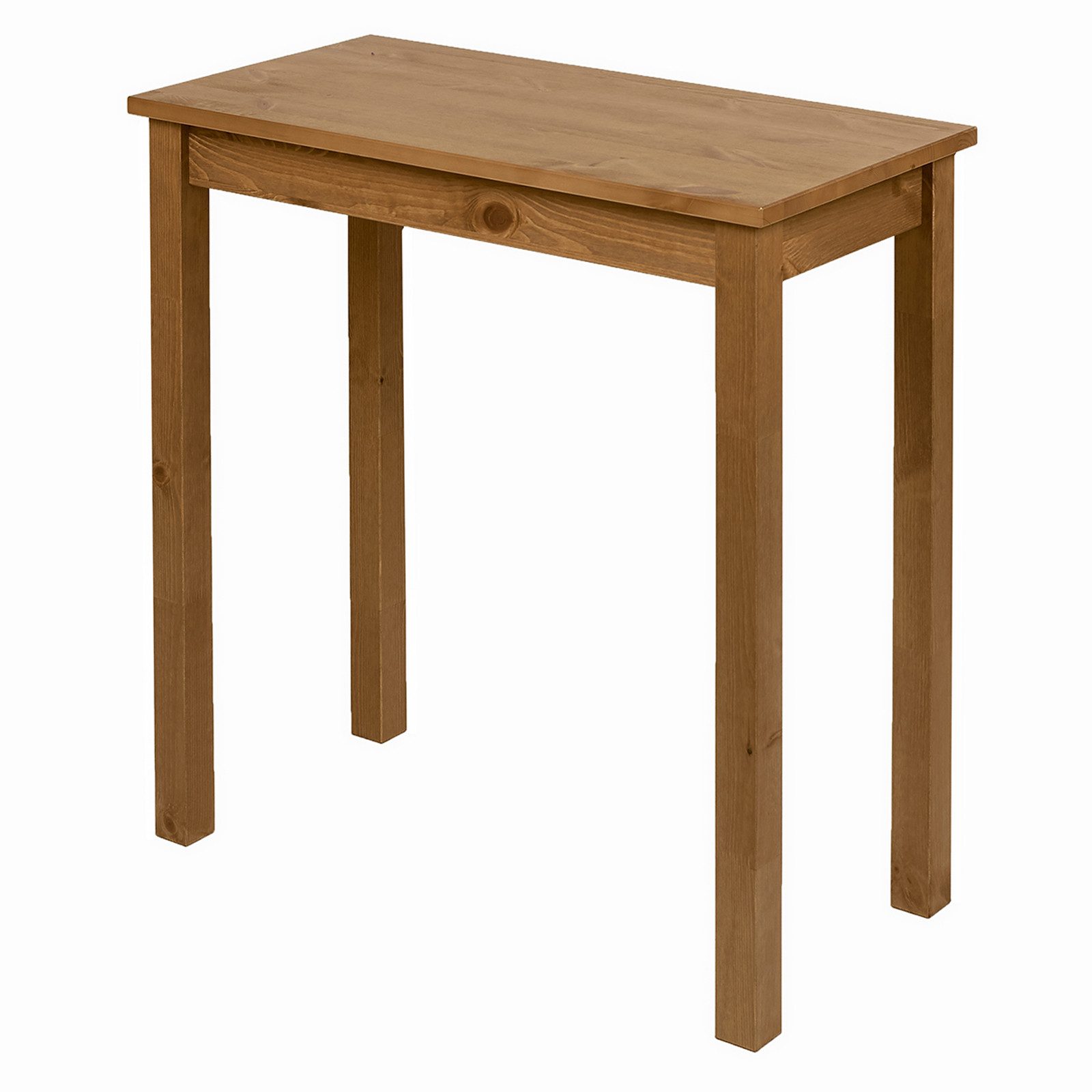 hagge home Schreibtisch hagge home Vesa, Bürotisch Tisch Küchentisch Kiefernholz Braun 75 x 38 x 75cm