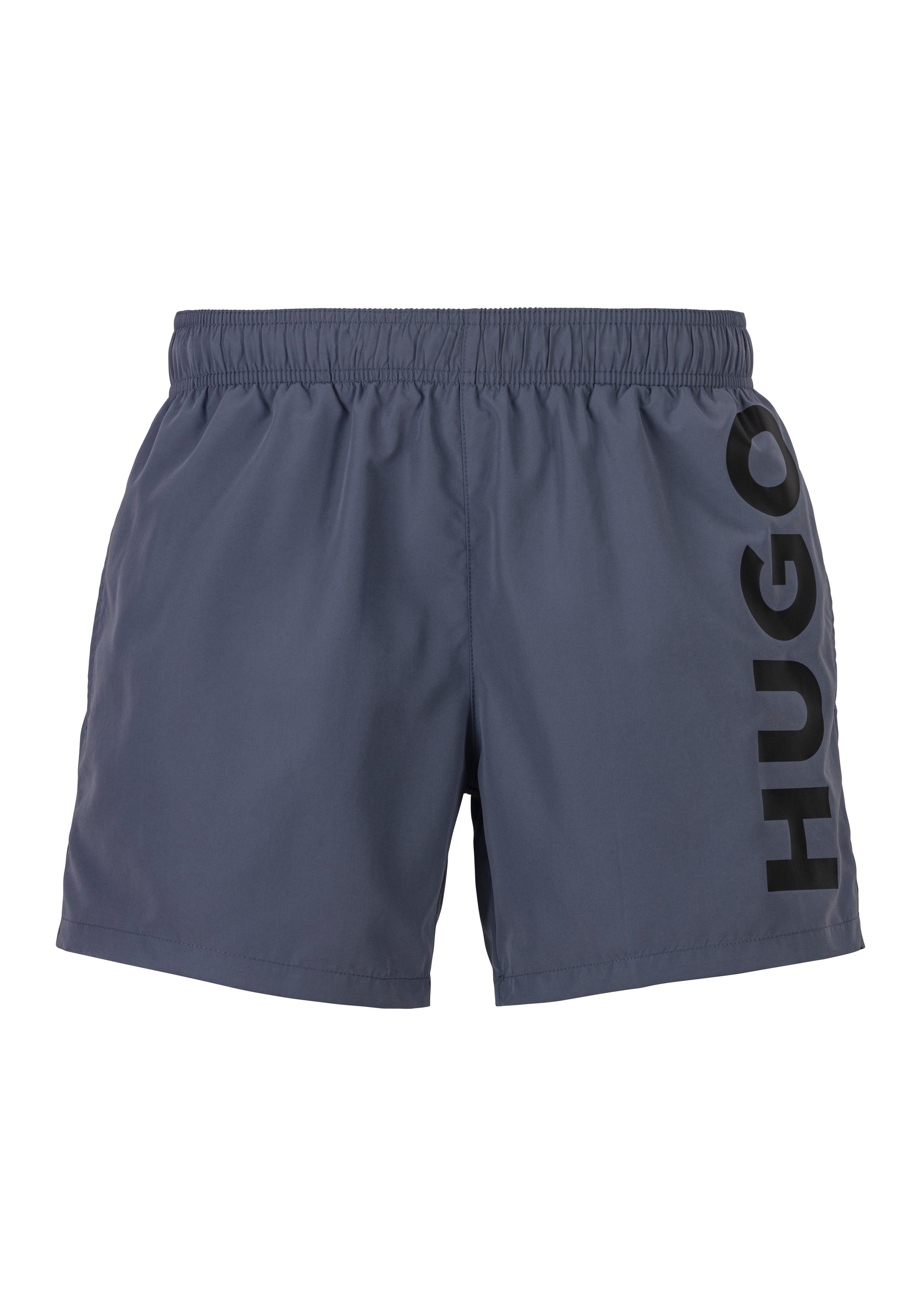 HUGO Badeshorts ABAS mit HUGO Logo-Print