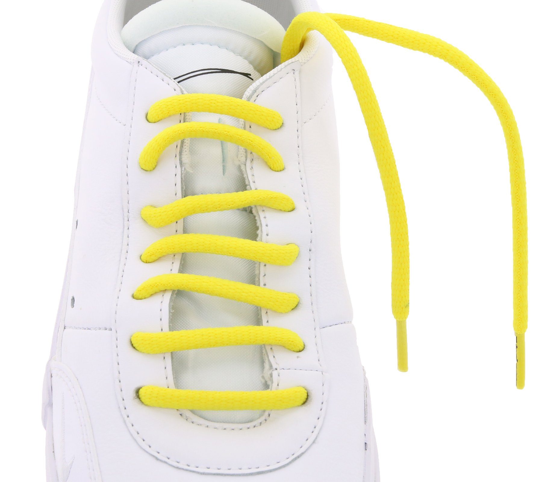 Schuh Gelb Schnürbänder Schnürsenkel Tubelaces Schnürsenkel Schuhband TubeLaces farbenfrohe