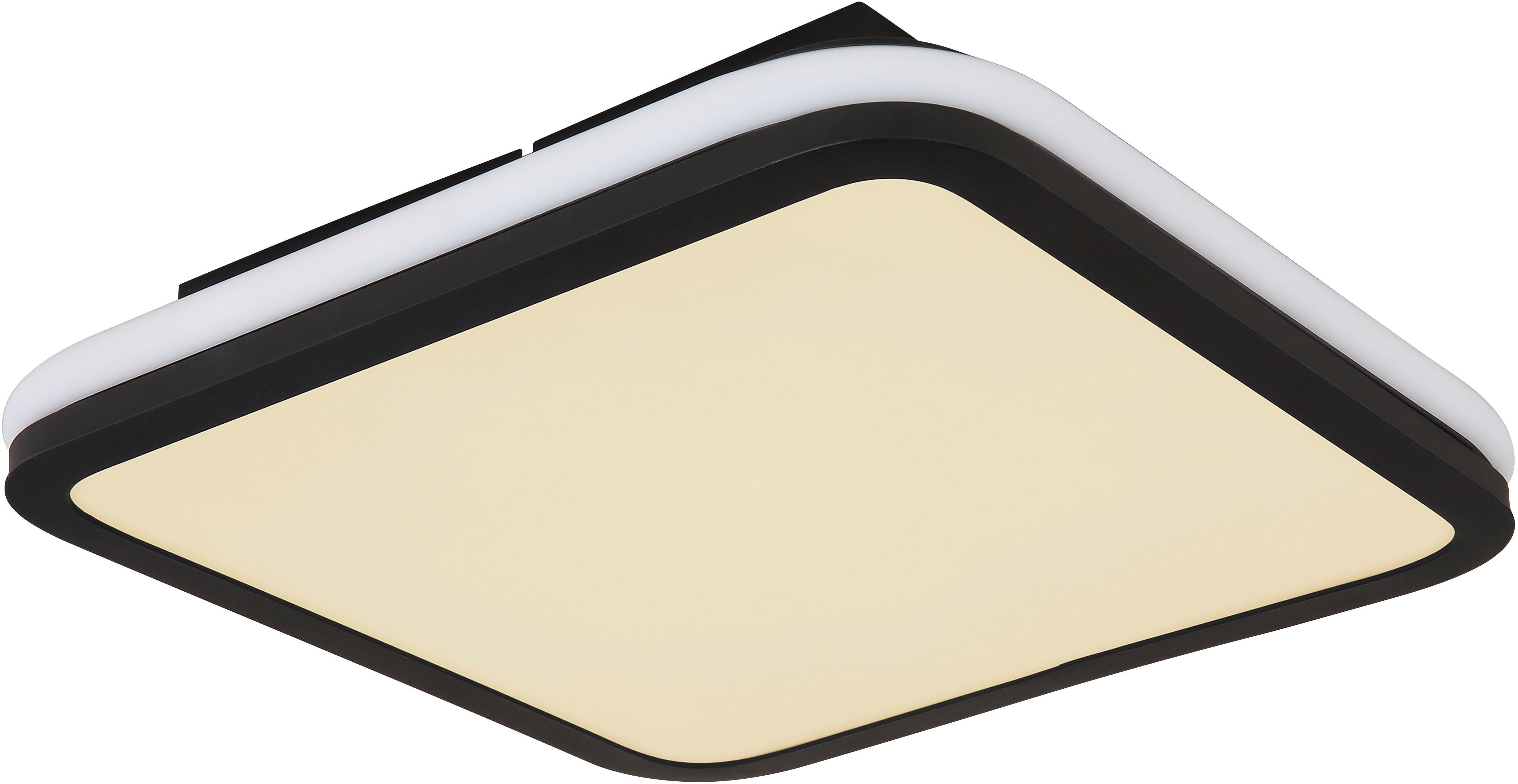 GLOBO LIGHTING Deckenleuchte JAXXI, LED fest integriert, Deckenlampe Wohnzimmer-Leuchte Schlafzimmer-Leuchte Flur Küche
