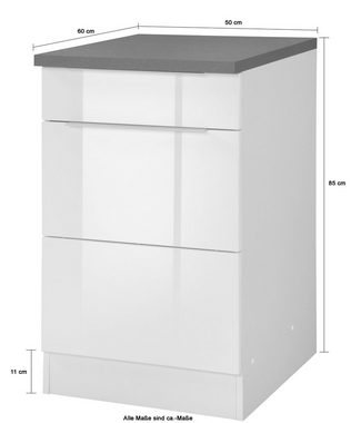 KOCHSTATION Unterschrank KS-Brindisi 50 cm breit