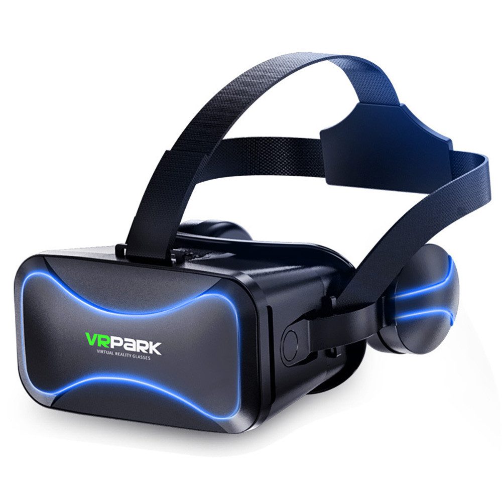 VR 3D-Brille für 4,5 bis 6,0 Zoll Smartphones,Spielebrille Virtual-Reality-Brille