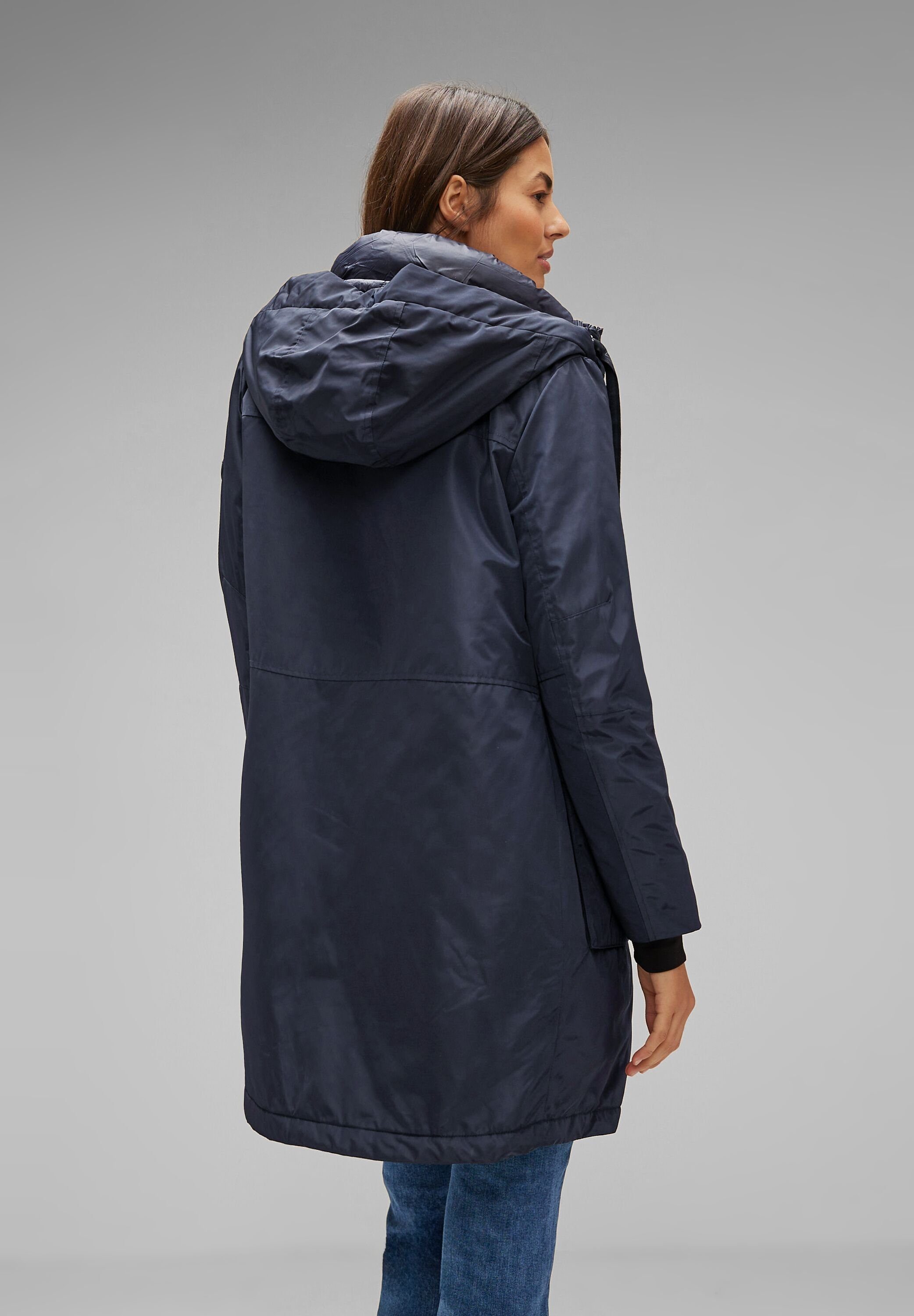 STREET ONE Steppjacke in Unifarbe