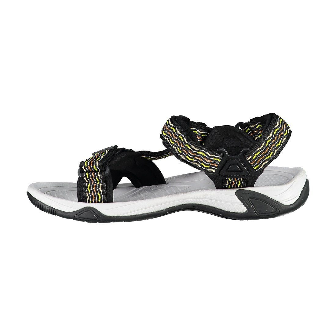 CMP Trail Hamal (für Stadt+Wanderung) schwarz/gelb Damen Sandale