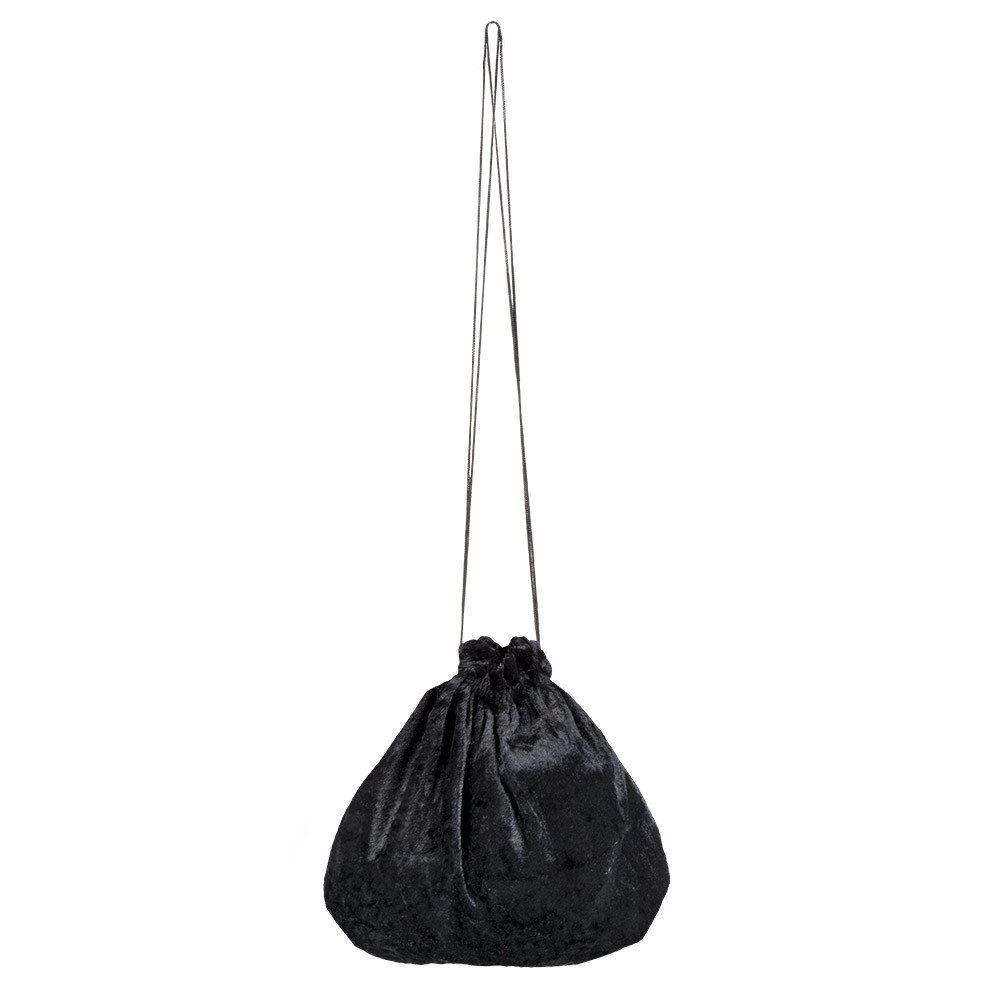 Boland Kostüm Beutel schwarz 24x25 cm Kostüm-Zubehör Tasche für Karneval Theater, Vielseitig kombinierbar mit vielen Kostüme, praktisch