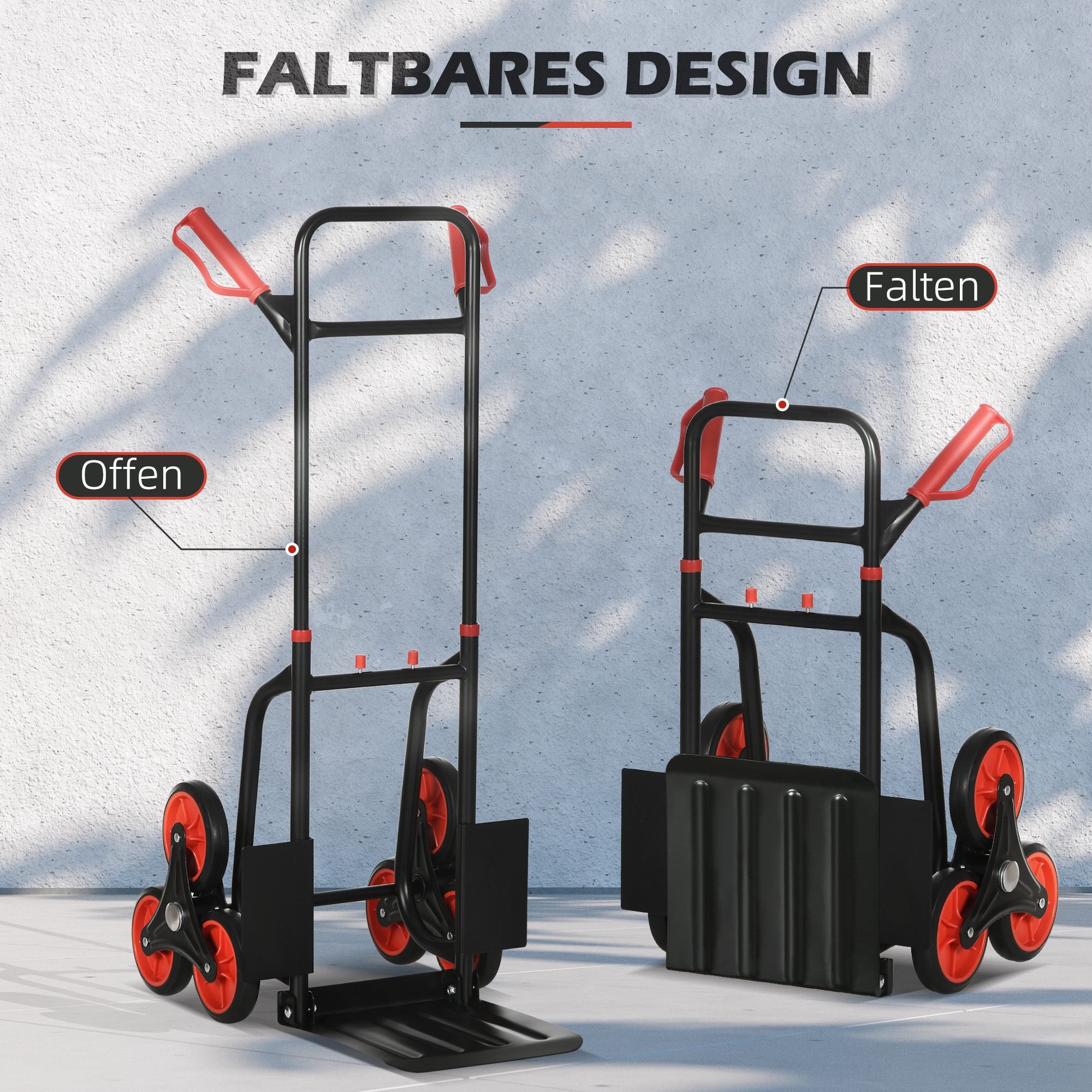 Durhand Sackkarre Treppensteiger höhenverstellbar