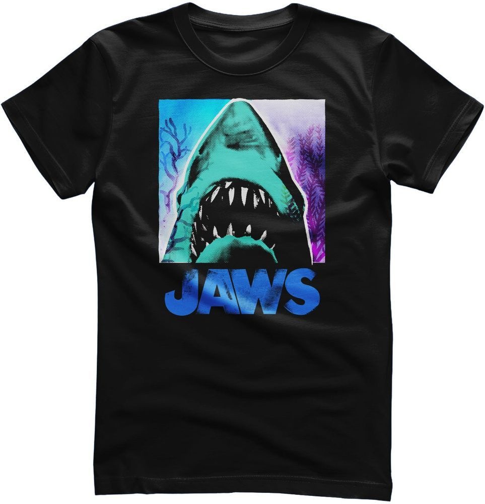 Jaws T-Shirt Jaws Tropical Mashup T-Shirt