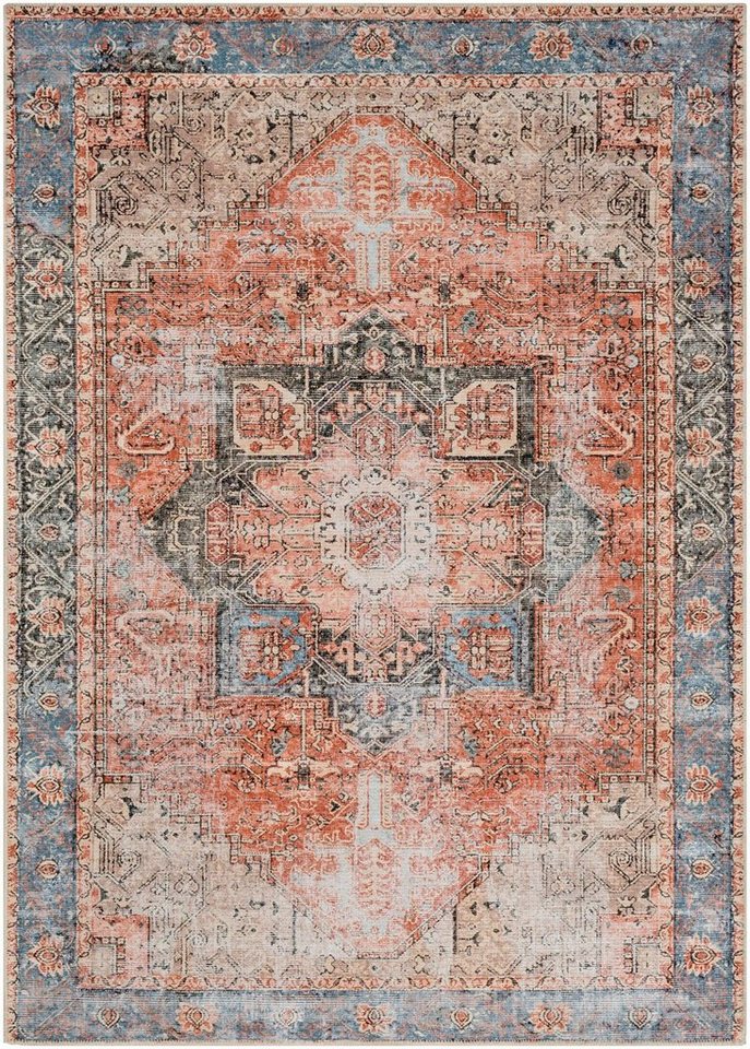 Teppich Traditional, Surya, rechteckig, Höhe: 2 mm