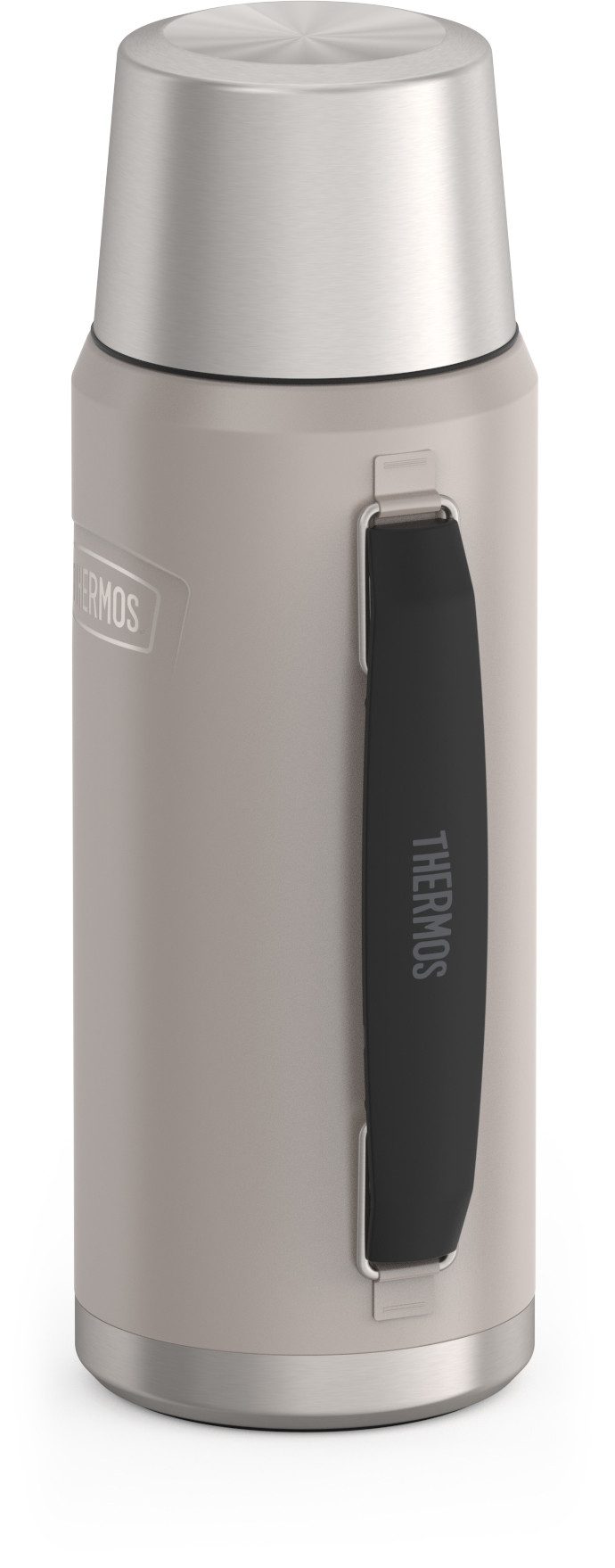 THERMOS Isolierflasche ICON BEVERAGE BOTTLE, Edelstahlkörper, spülmaschinenfest, 1,2l, 24h heiß & 24h kalt, Twist & Pour Lid, isolierter Trinkbecher