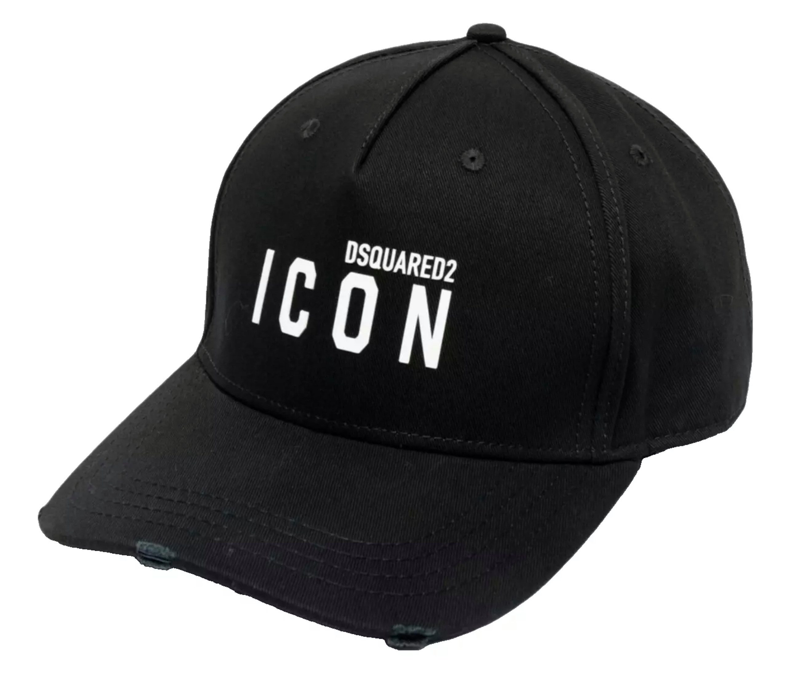 Dsquared2 Baseball Cap Baseballcap Mini Icon Kappe Basebalkappe Kappe leichte Distressed-Details für eine Vintage-Optik