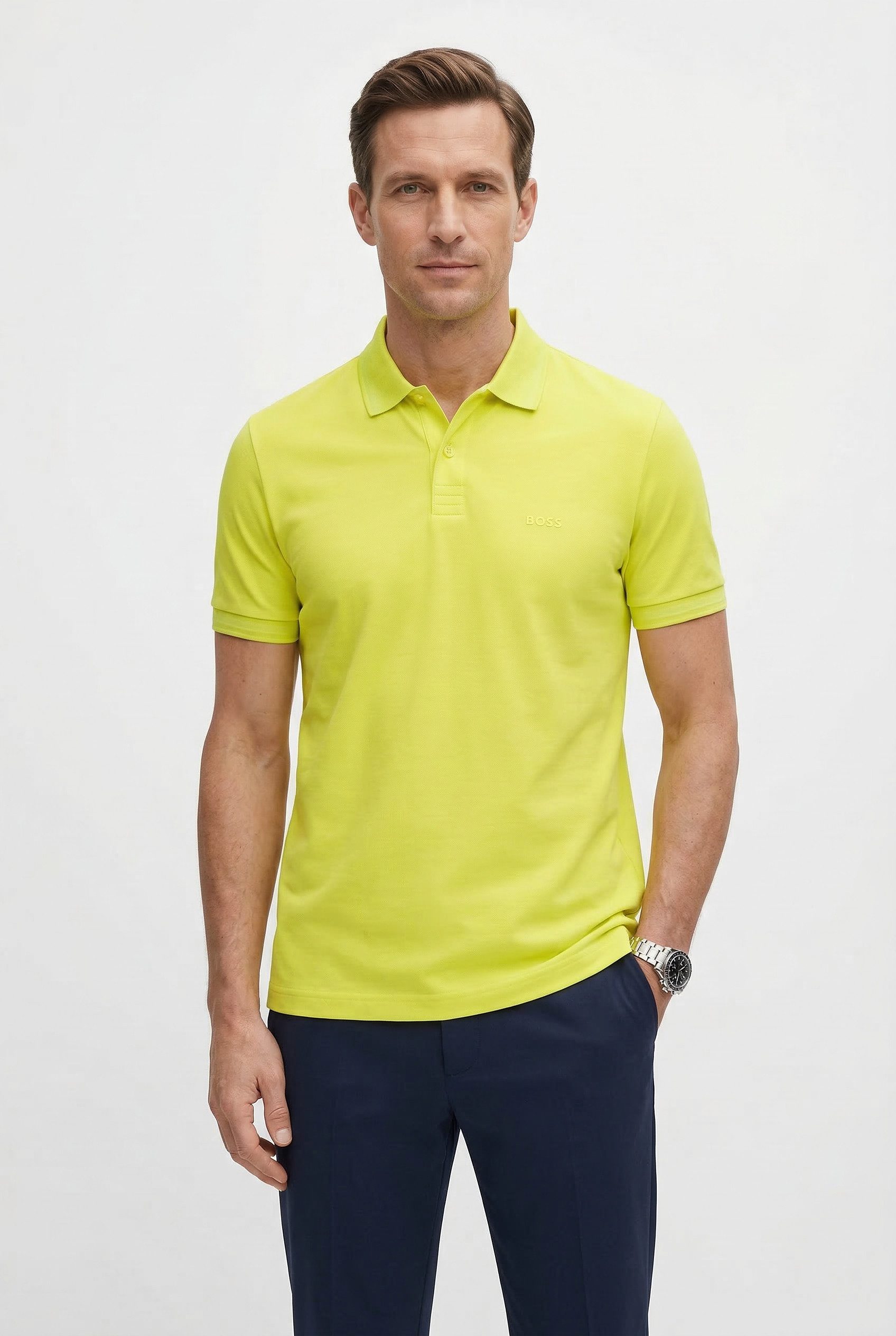 BOSS GREEN Poloshirt Pio mit Polokragen