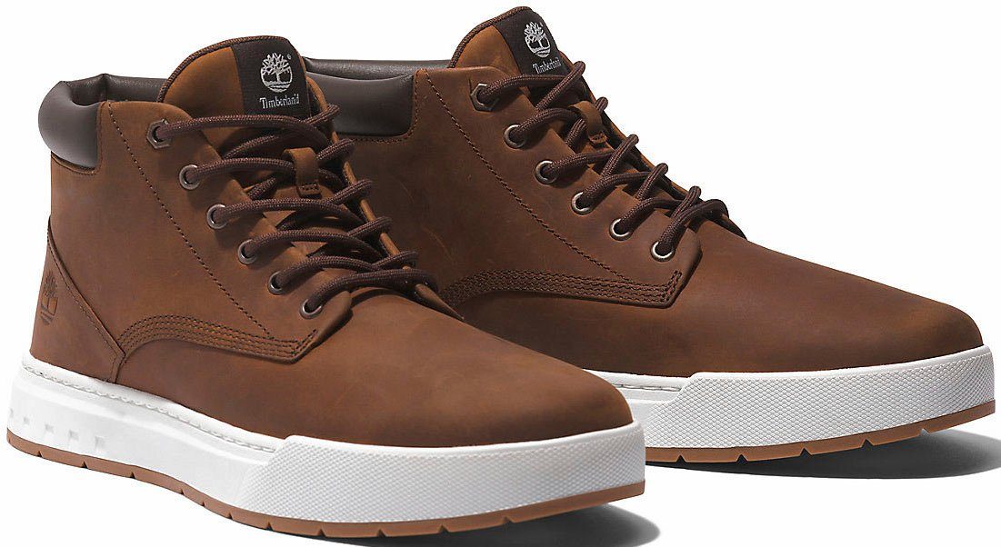 Timberland Maple Grove Lthr Chk Schnürboots dunkelbraun