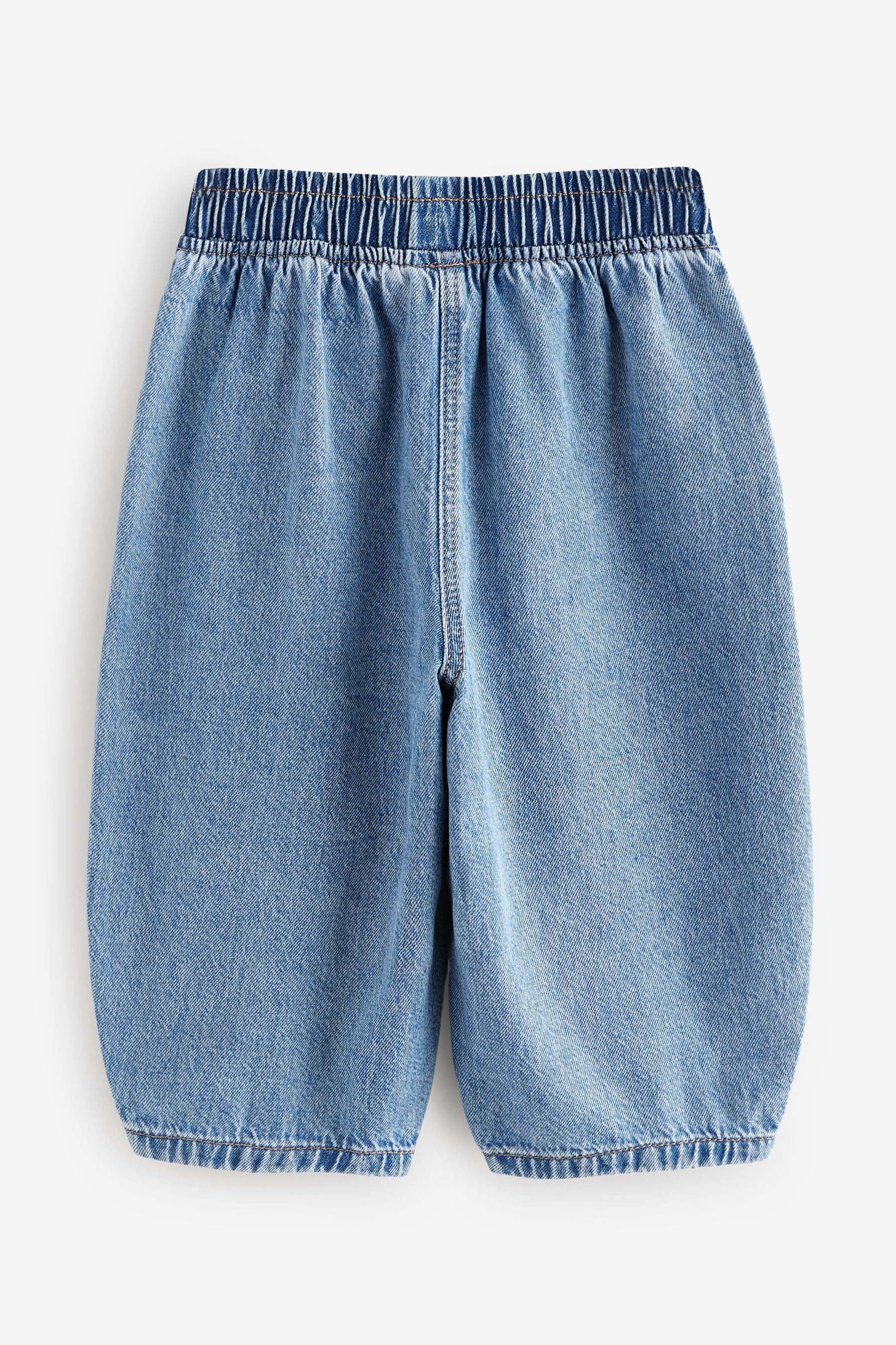 Next Schlupfjeans Barrel-Jeans aus 100 % Baumwolle (1-tlg)