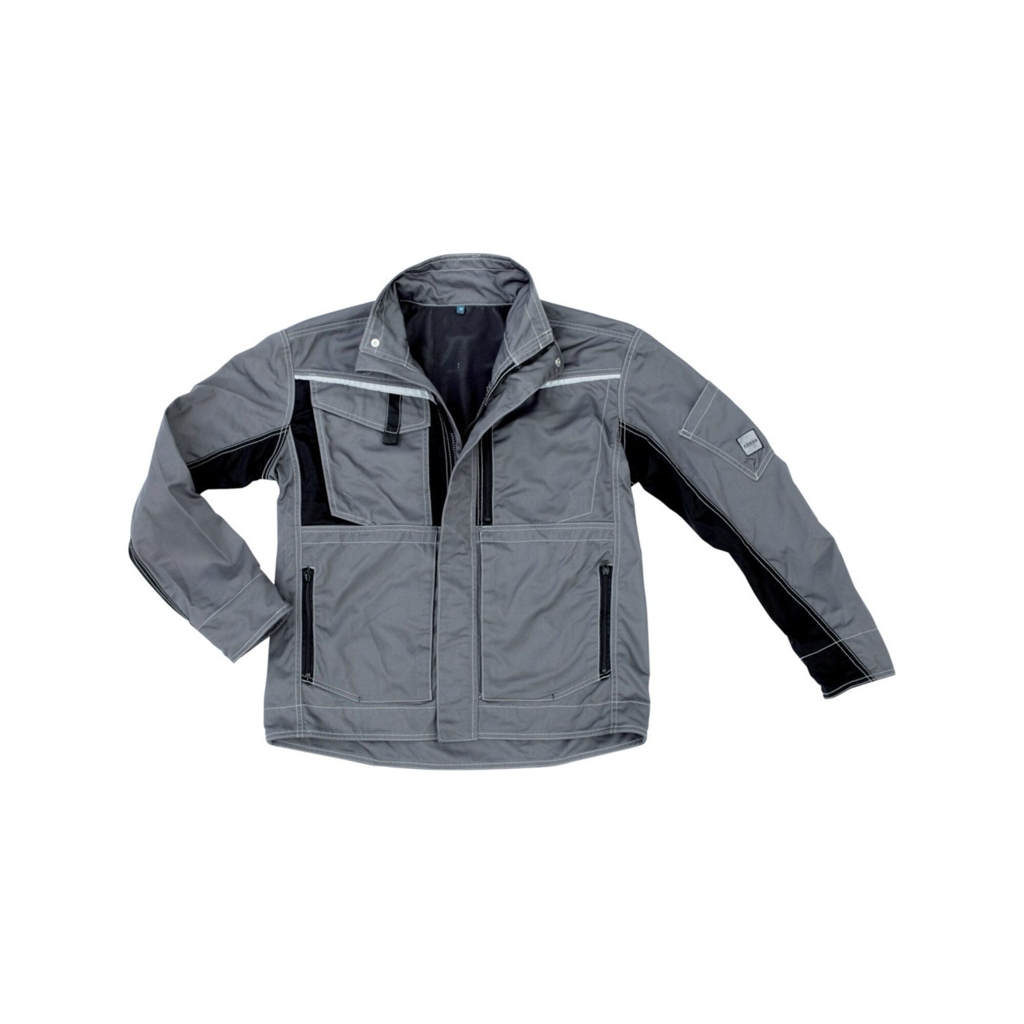Excess Parka Excess Arbeitsjacke Champ, Gr. L, grau/schwarz