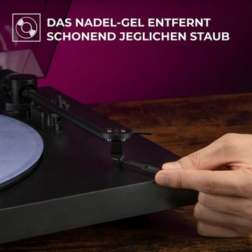 Big Fudge Schallplatten Reinigungsset - Vinyl Zubehör - Big Fudge 4-in-1 Pflegeset
