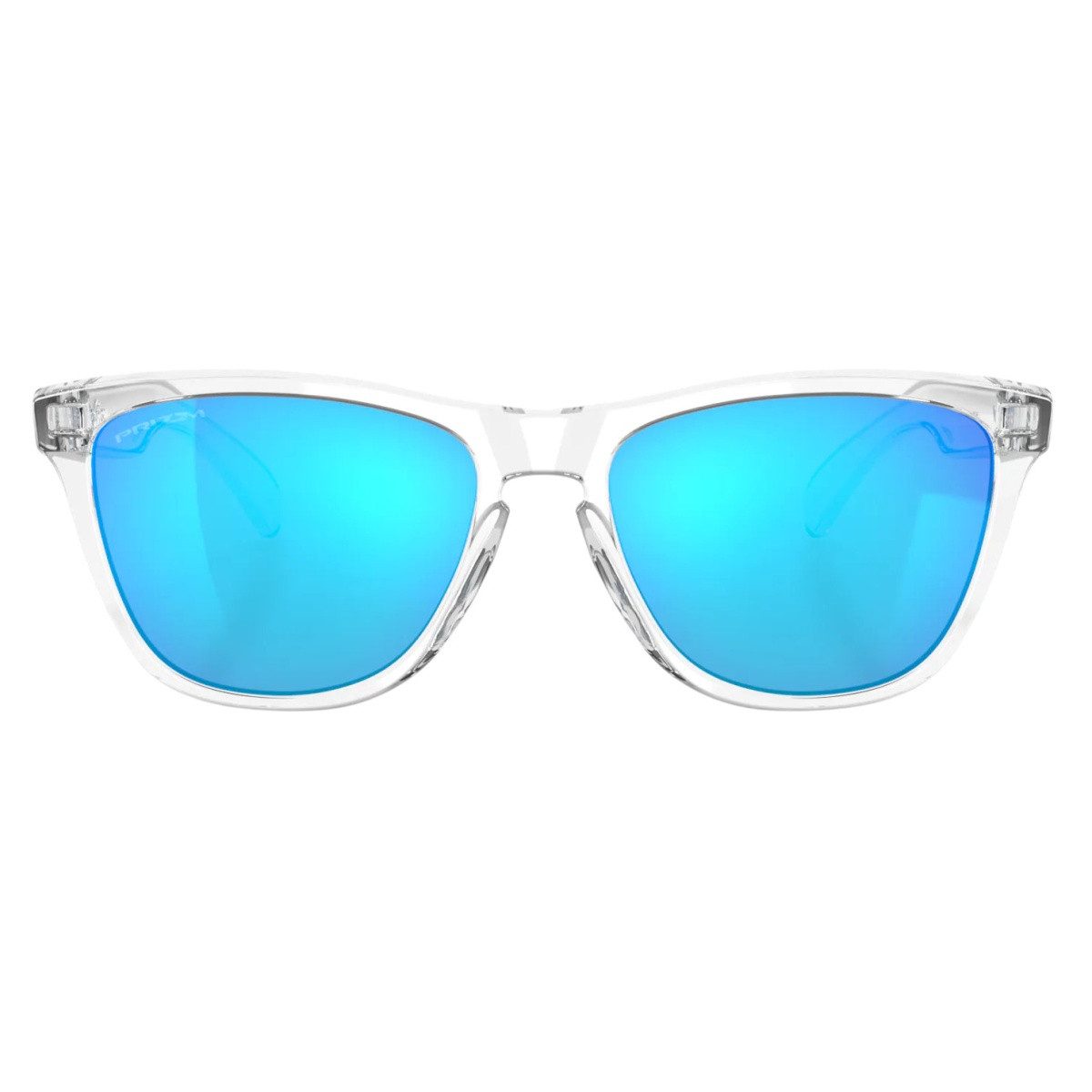 Oakley Sonnenbrille Frogskins (Glasfarbe: Prizm sapphire) transparent kristallklar 9013D0