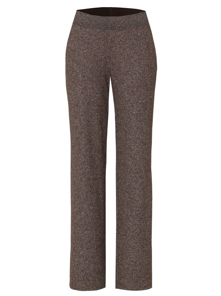 TONI Stoffhose Jenny Wide Leg in Tweed-Optik, mit Viskose