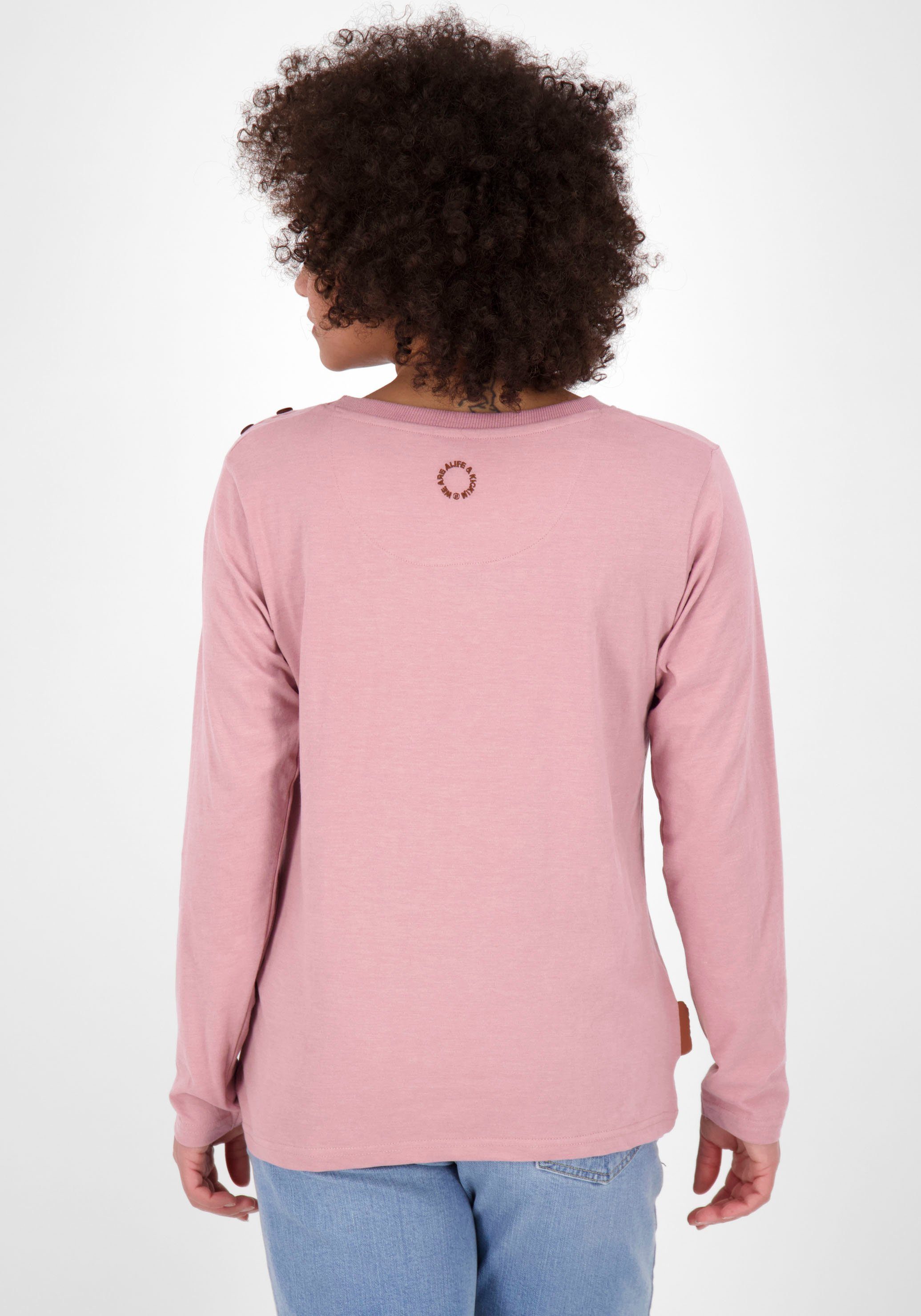 melange & MaddieAK A Kickin mauve Alife 3/4-Arm-Shirt