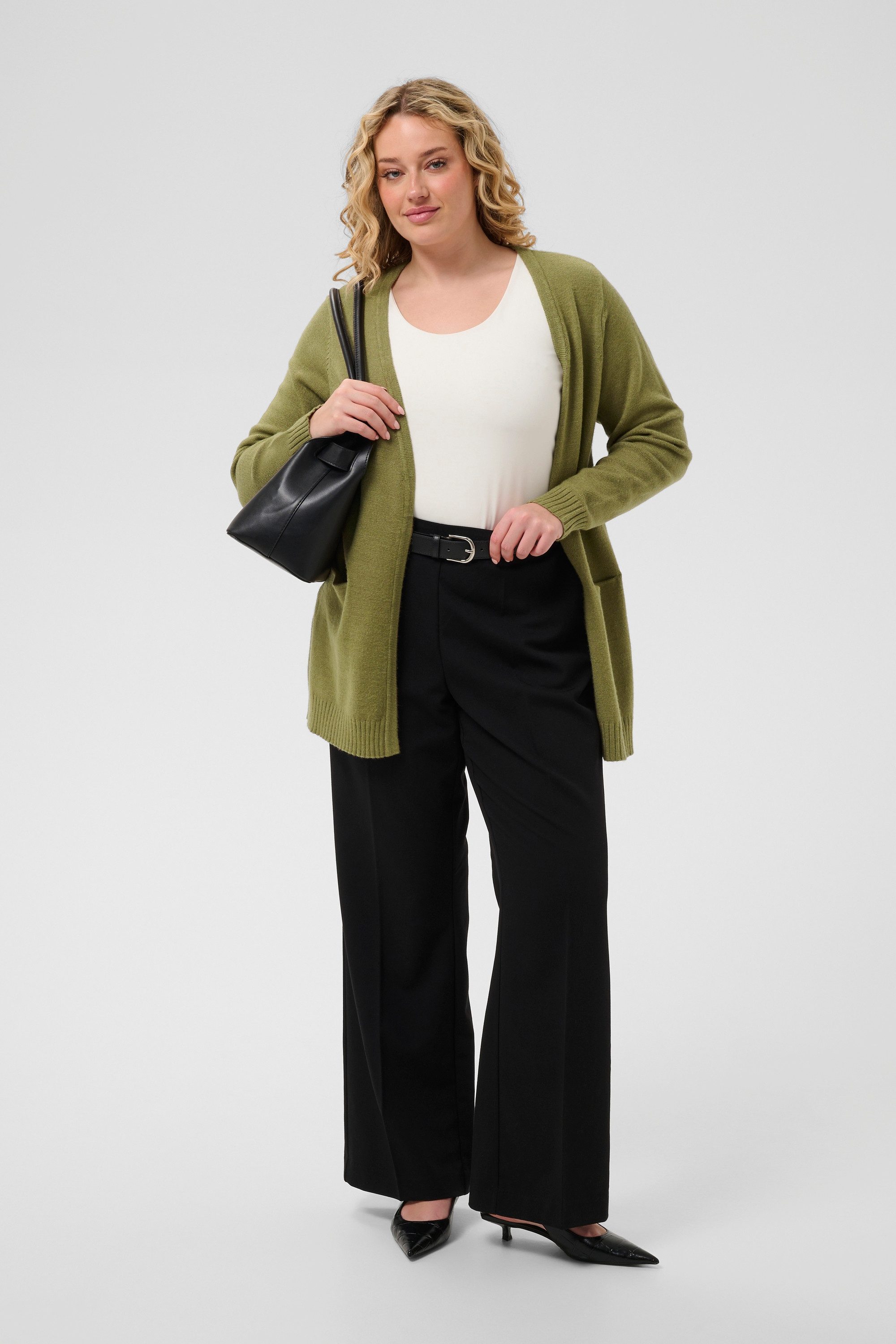 KAFFE Curve Cardigan Strickjacke KCalianna Große Größen
