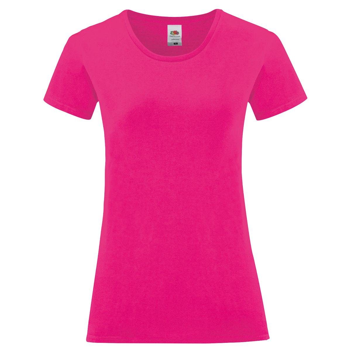 Ladies Loom 150 the Rundhalsshirt T-Shirt Iconic Fruit fuchsia of