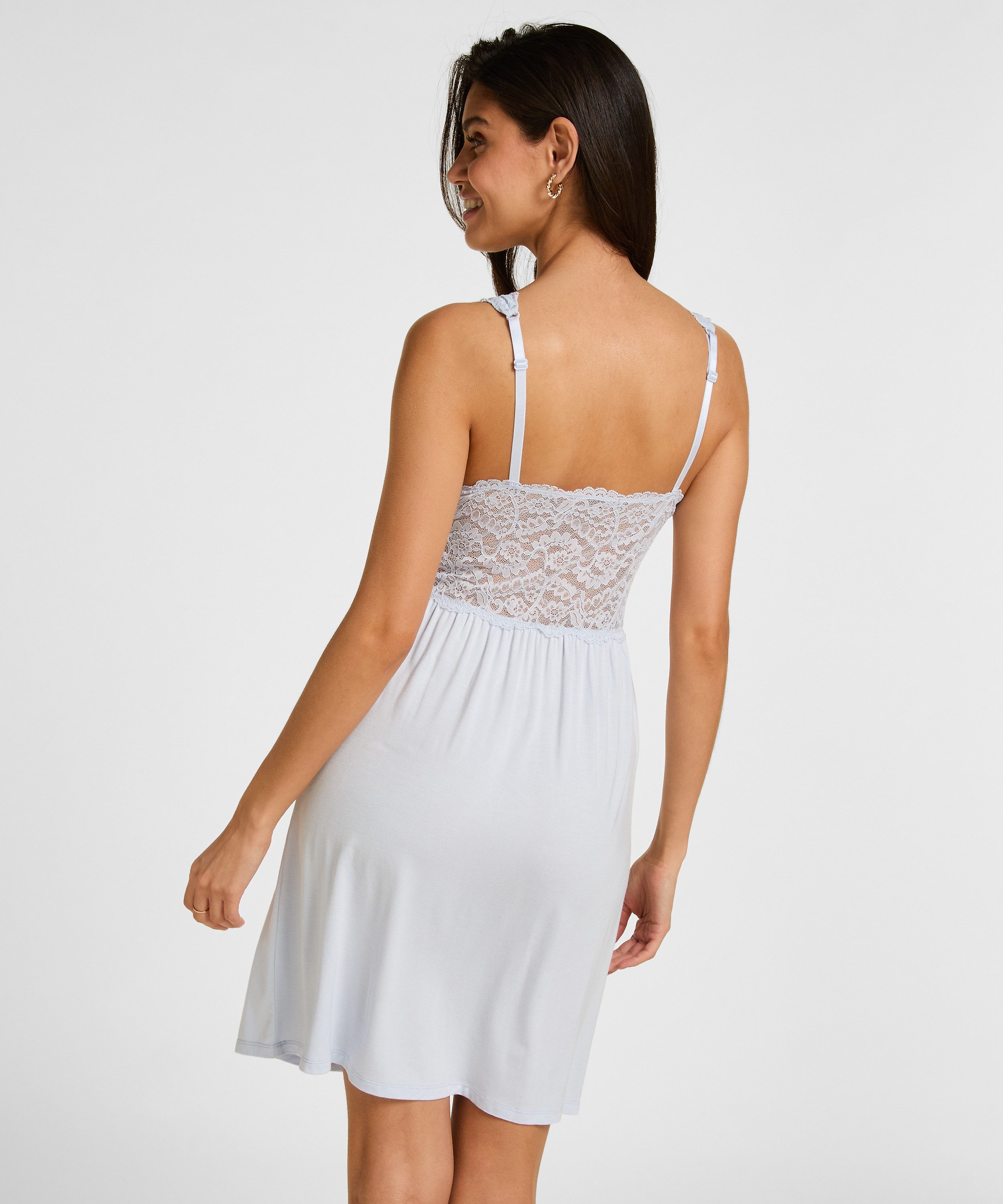 Hunkemöller Pyjama Nora Lace Slip Dress
