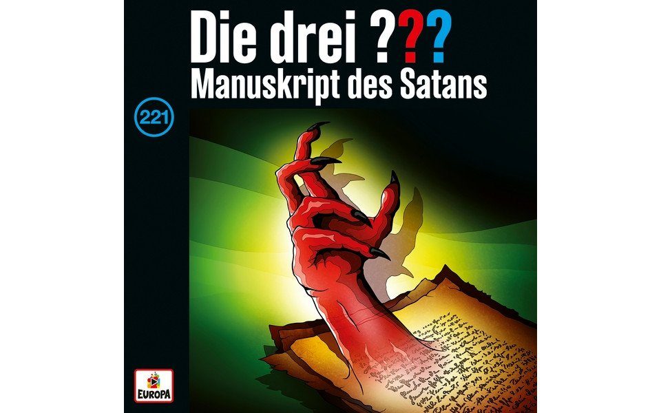 Hörspiel-CD Die drei ??? 221 - Manuskript des Satans