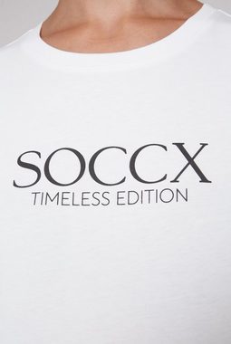 SOCCX Rundhalsshirt aus Baumwolle