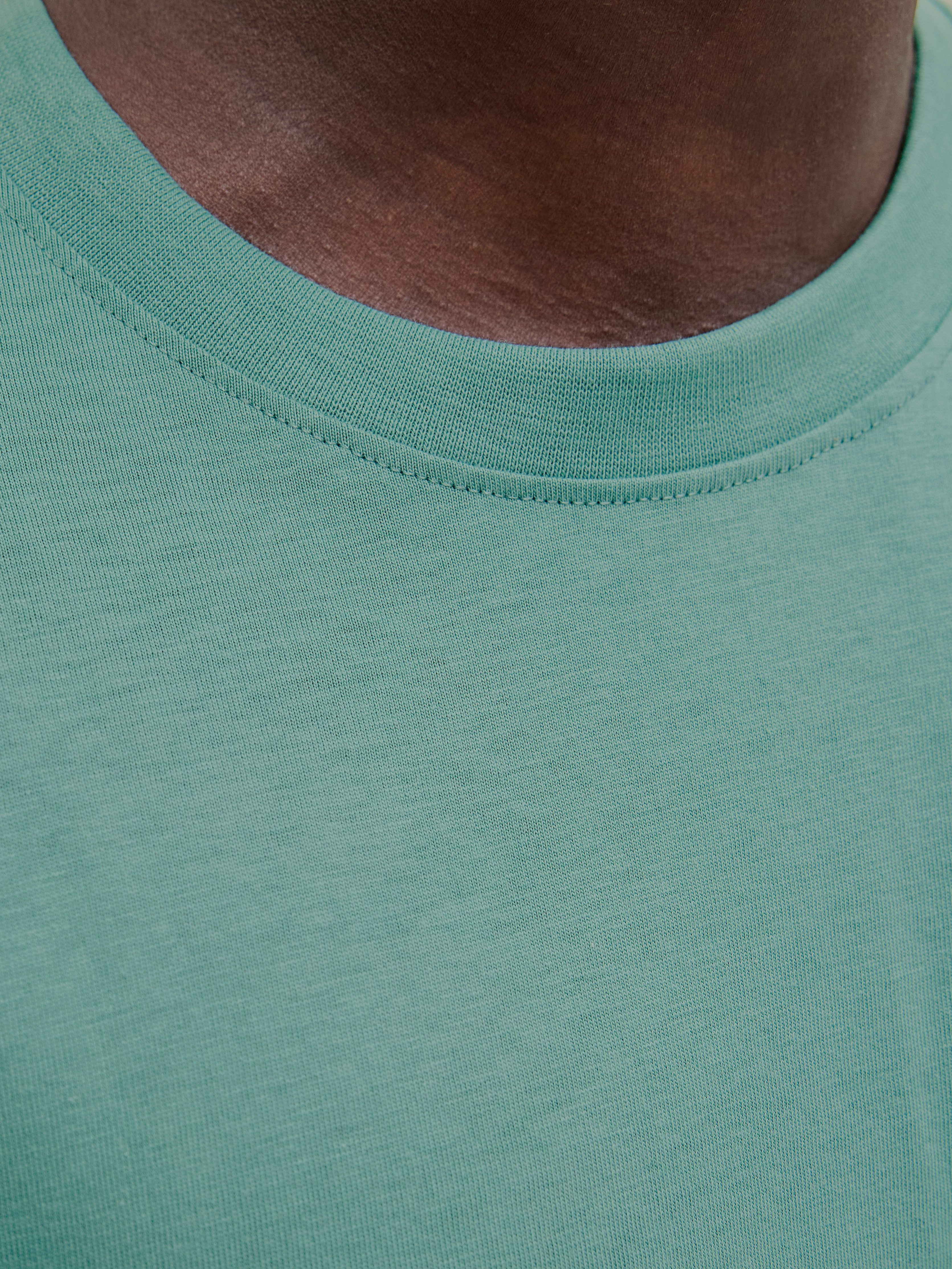 Jack & Jones T-Shirt JJESOHO TEE SS CREW NECK NOOS Baumwolle, relaxed fit – Bild 3 von 5