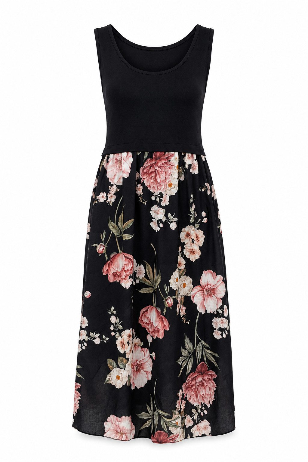 Sommerkleid - Kleid mit modischem Print - Maxikleid für Damen - ITALY VIBES
