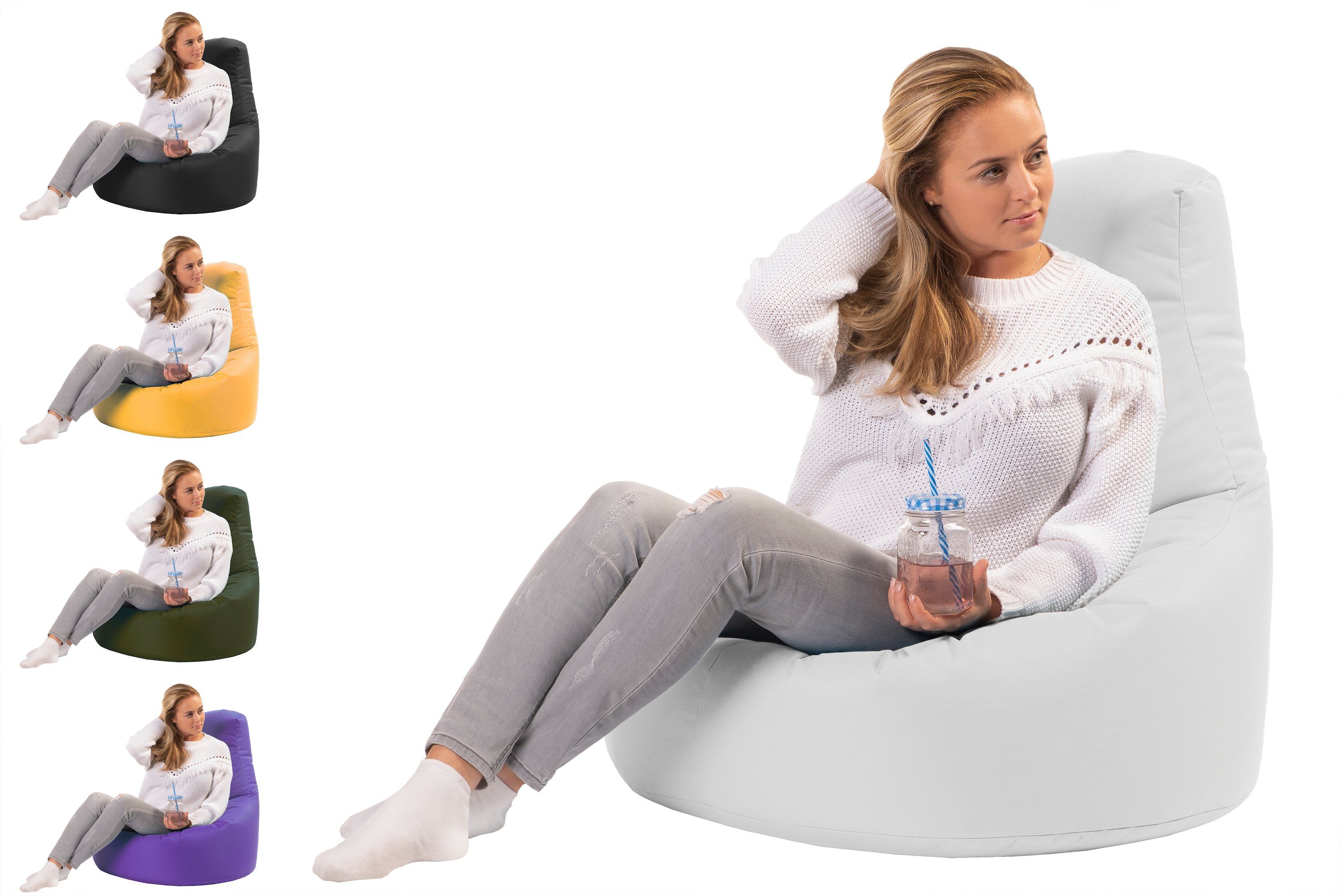 sunnypillow Sitzsack Gaming Sitzsack XXL mit günstig online kaufen