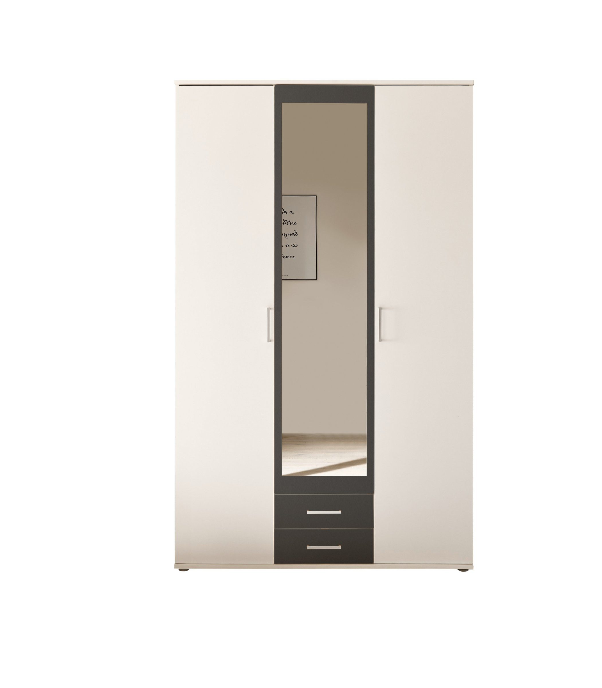 möbelando Kleiderschrank Hanau (BxHxT: 120x196x54 cm) günstig online kaufen