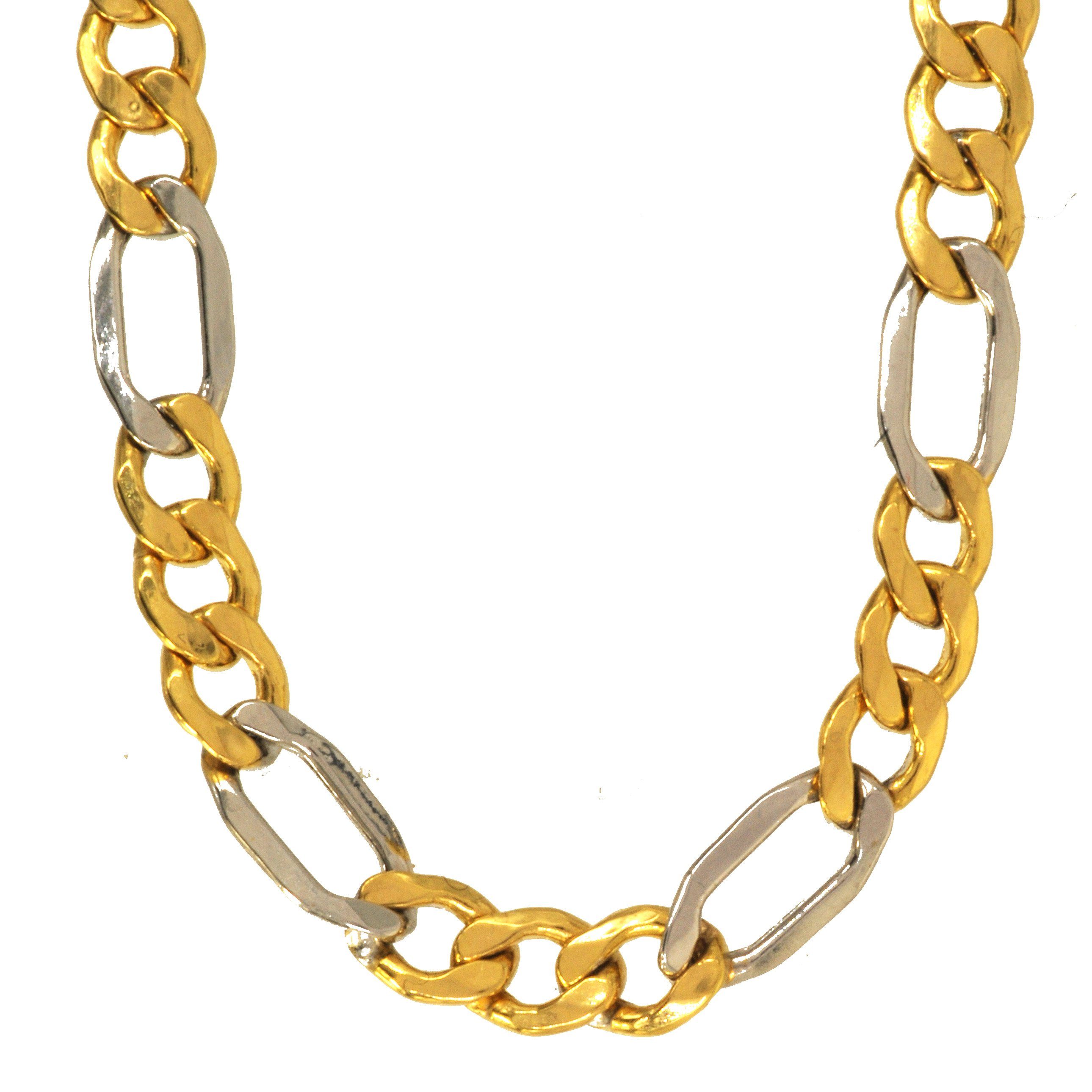 HOPLO Goldkette Goldkette Figarokette Länge 50cm - Breite 5,7mm - 585-14 Ka günstig online kaufen