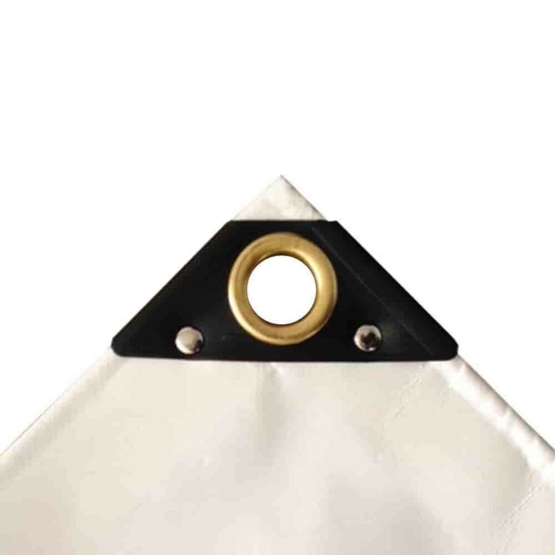 Boni-Shop Schutzplane weiss 650 g/m² PVC 2 x 3m (6m) Plane