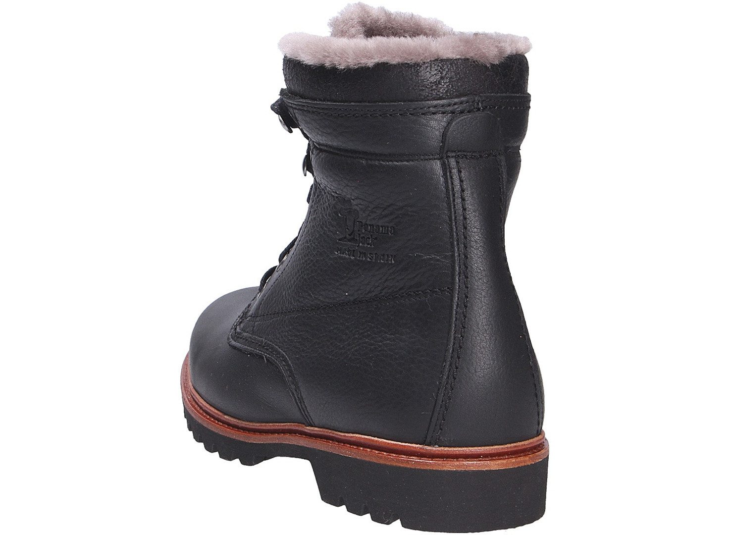 Panama Jack Panama Jack Herren Stiefel P03 AVIATOR C11 schwarz Schnürstiefel