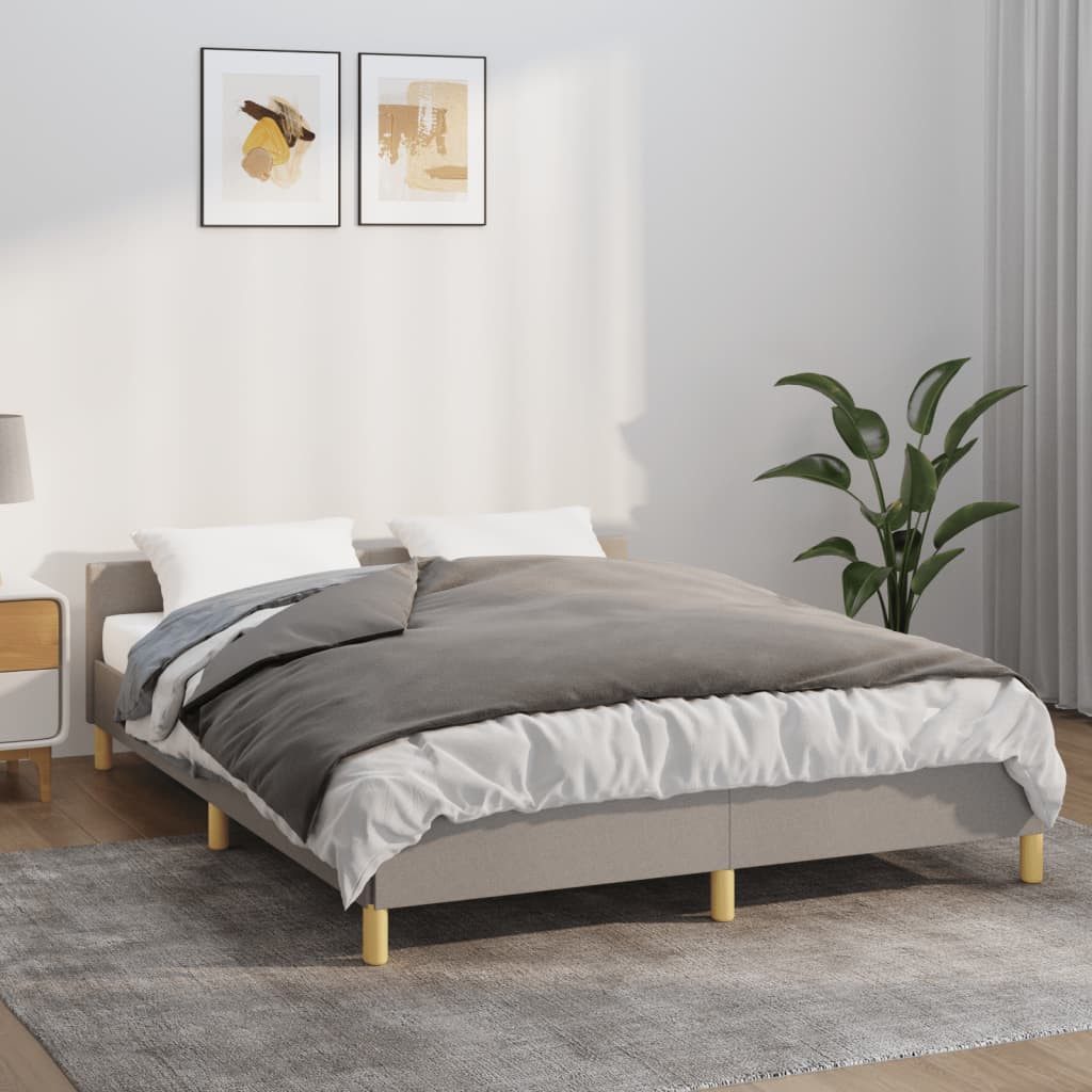vidaXL Einziehdecke Gewichtsdecke mit Bezug Grau 135x200 cm 10 kg Stoff Bettdecke