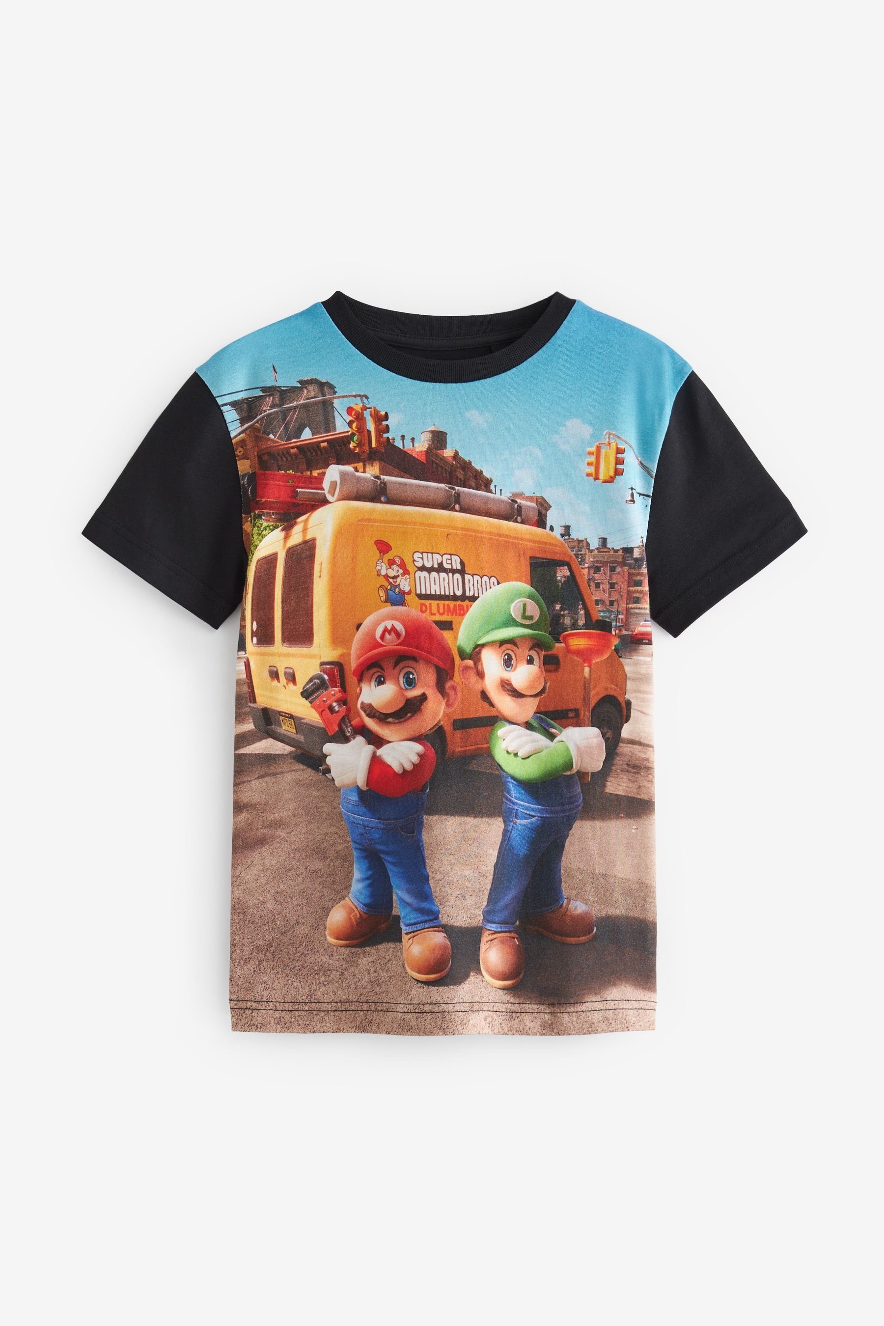 Next Mario T-Shirt Movie Lizenziertes T-Shirt Gaming Super (1-tlg)