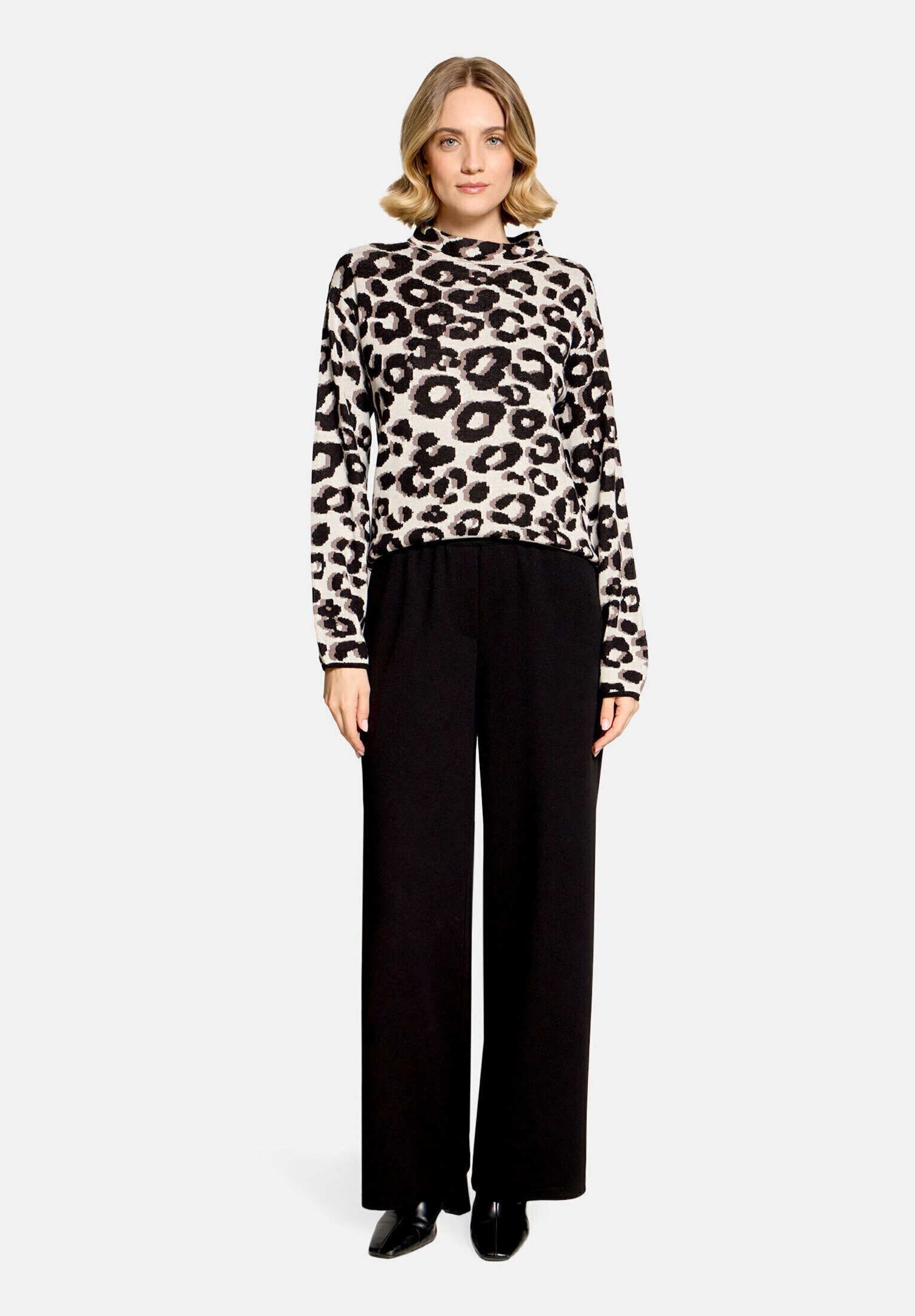 Betty Barclay Strickpullover Damen mit Jacquard (1-tlg)