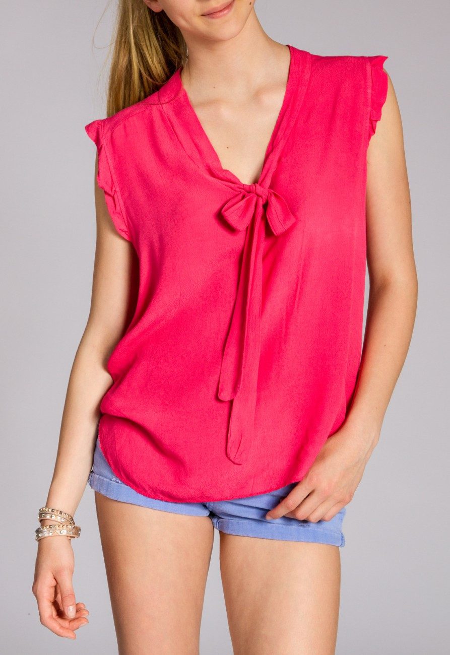 Caspar T-Shirt SRT023 Damen Viskose Shirt