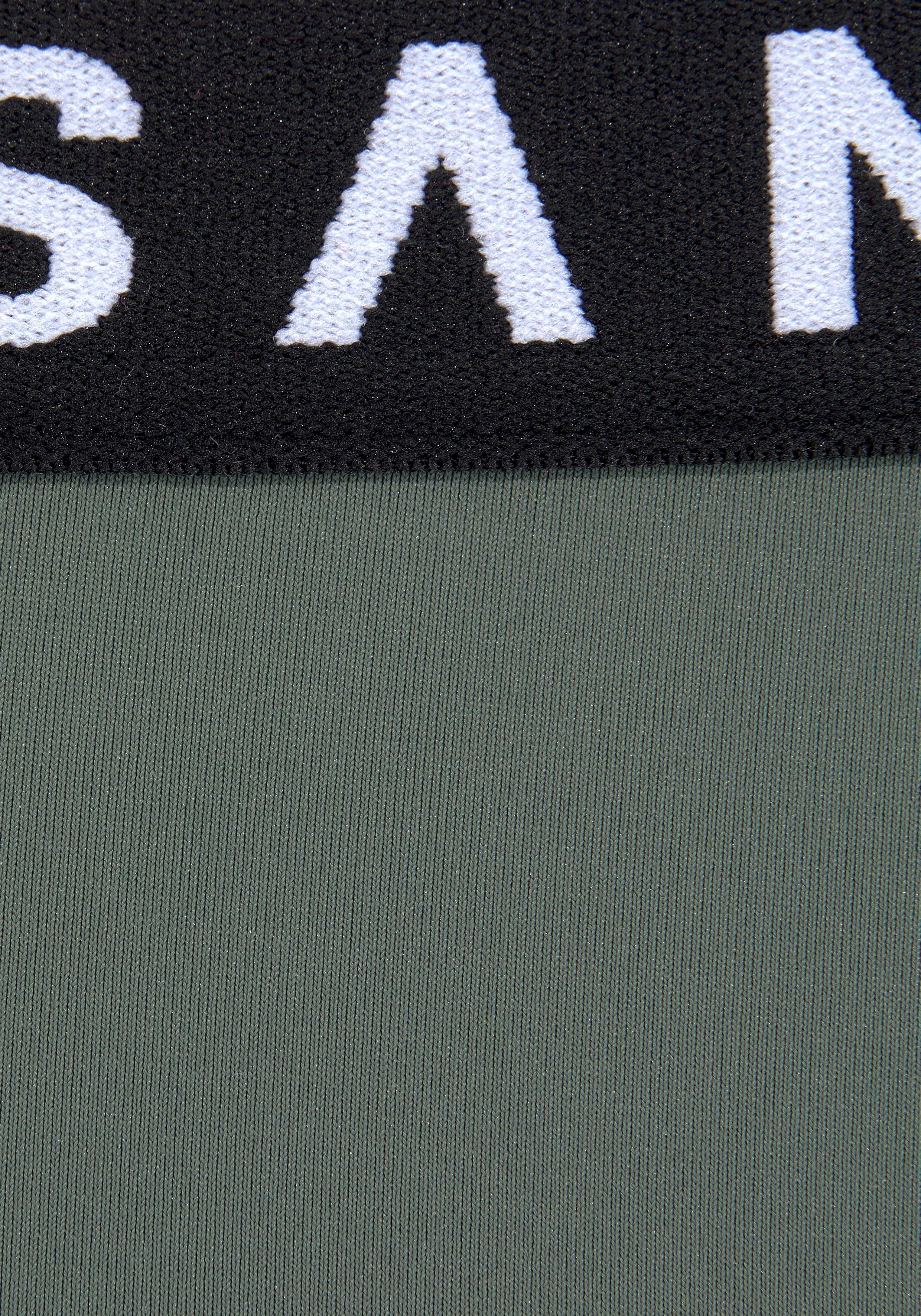 Elbsand Bügel-Bikini mit kontrastfarbenen Markenschriftzügen